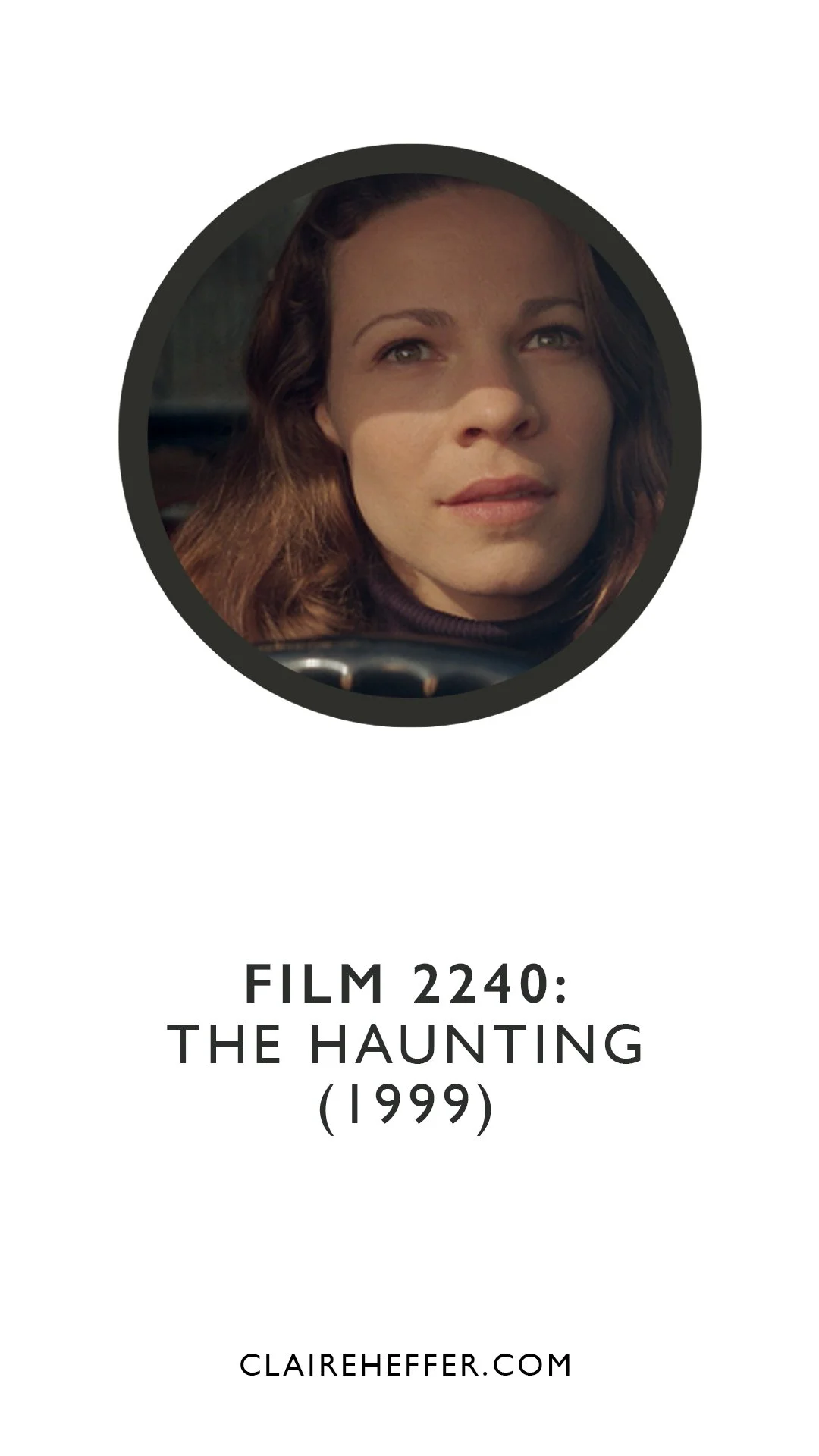 FILM 2240: THE HAUNTING&nbsp;(1999)