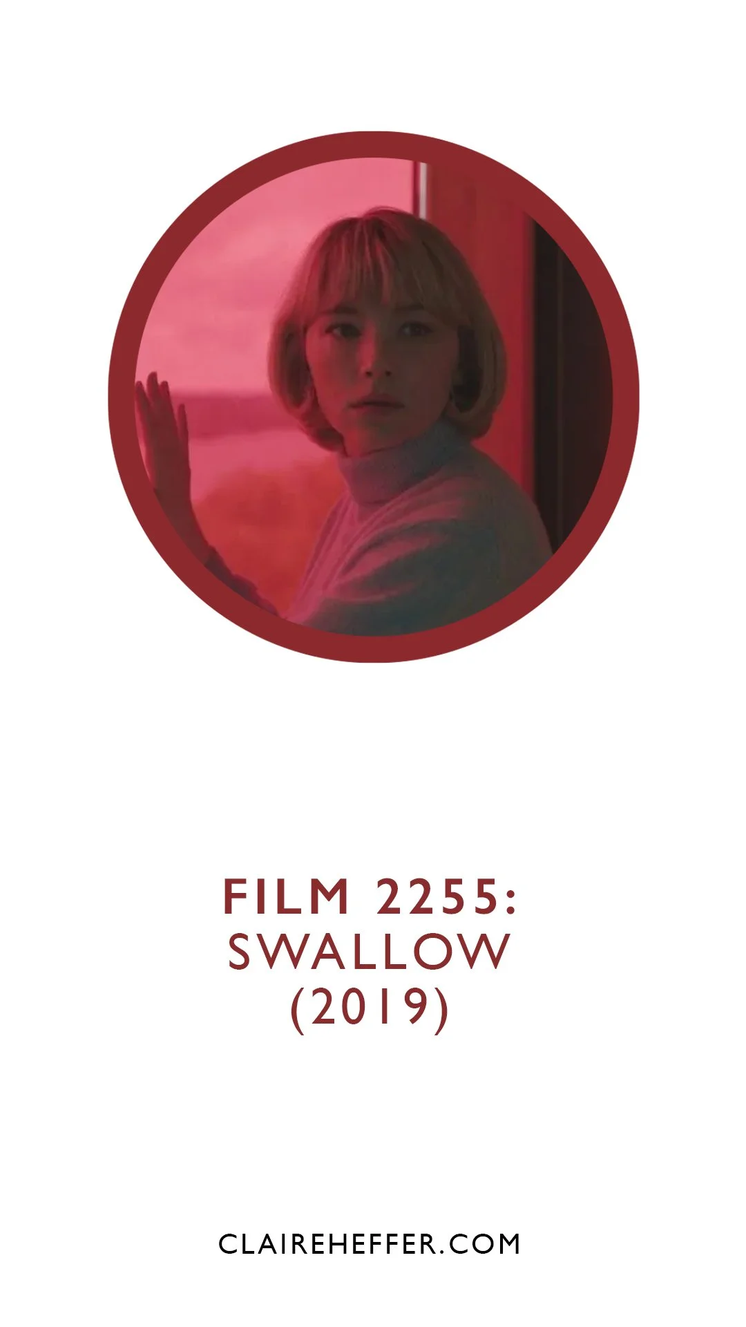 FILM 2255: SWALLOW&nbsp;(2019)