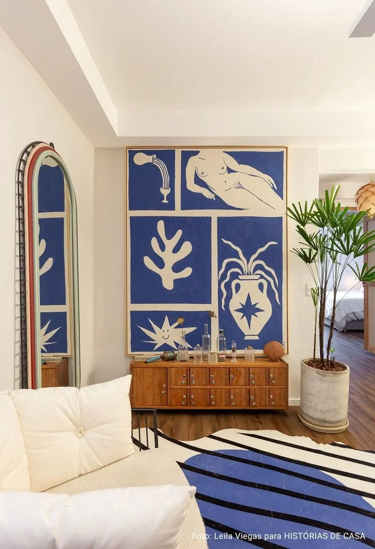 Try The Beautiful Blue And White Theme | Blue Accents That Beautifully Adorn A White Space | Add Blue Accents To Your White Colour Palette 
