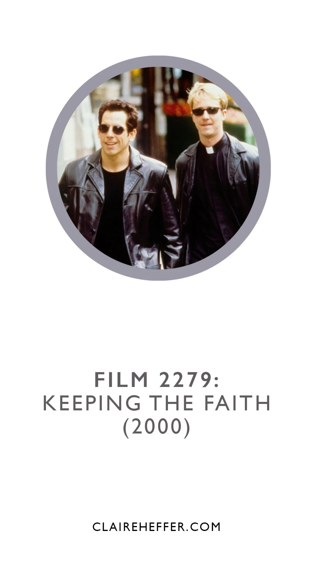 FILM 2279: KEEPING THE FAITH&nbsp;(2000)