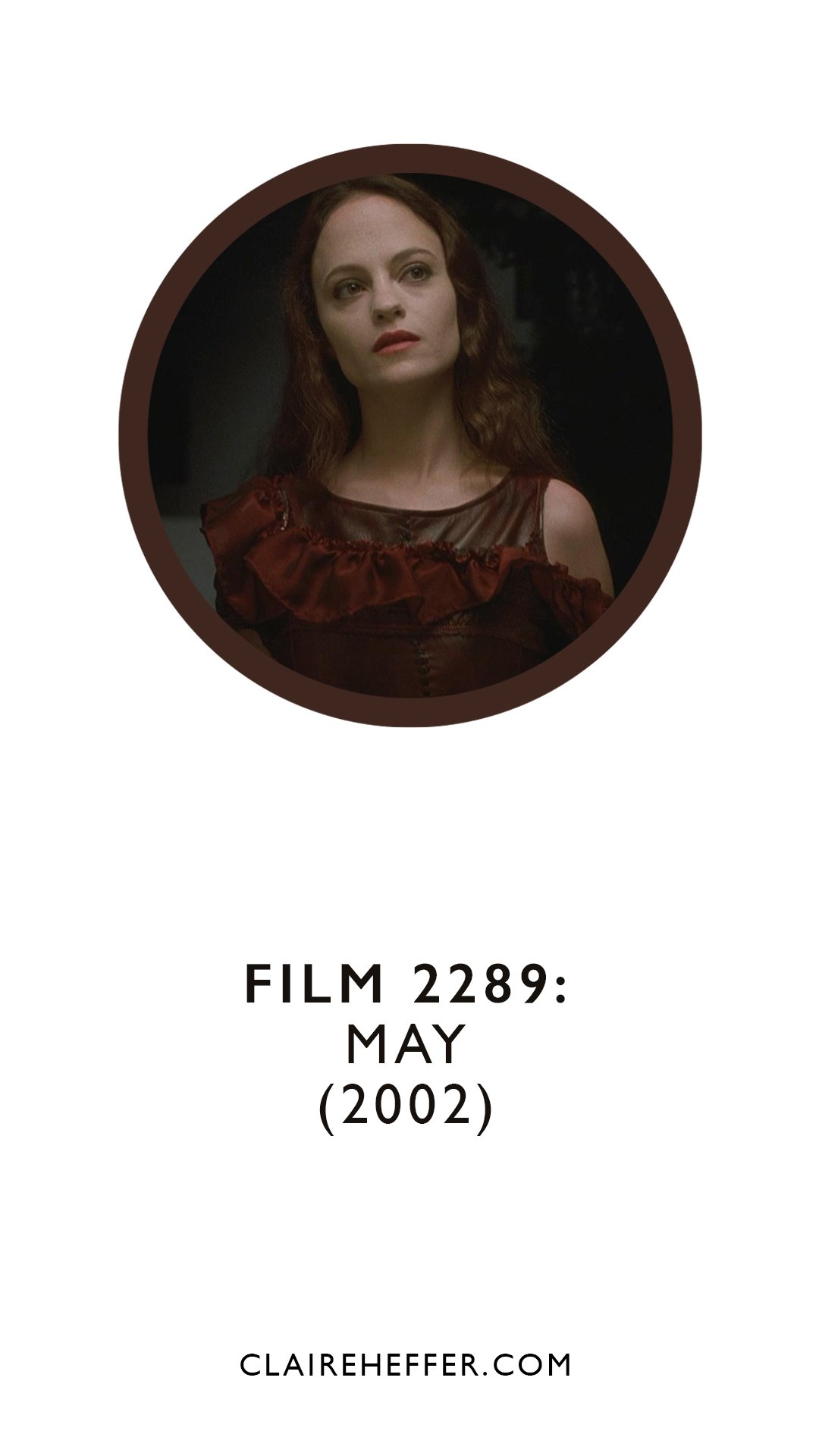 FILM 2289: MAY&nbsp;(2002)