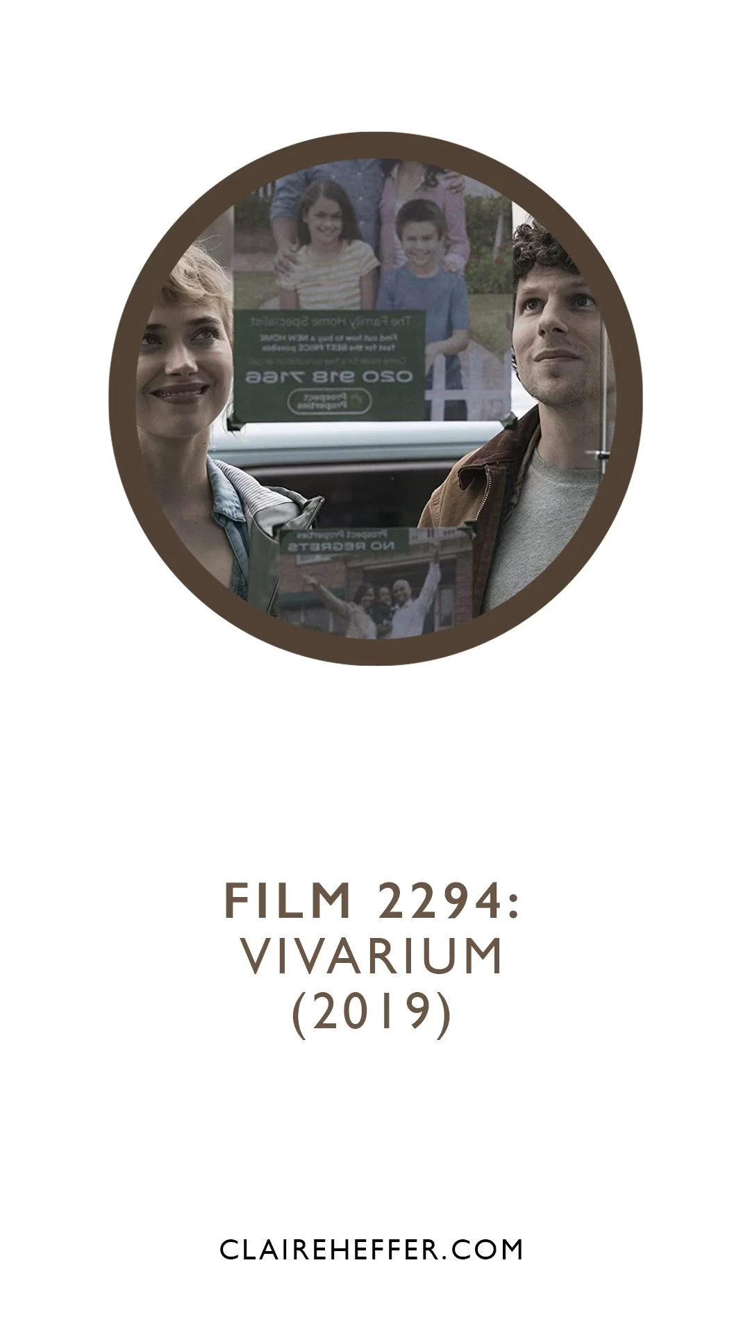 FILM 2294: VIVARIUM&nbsp;(2019)