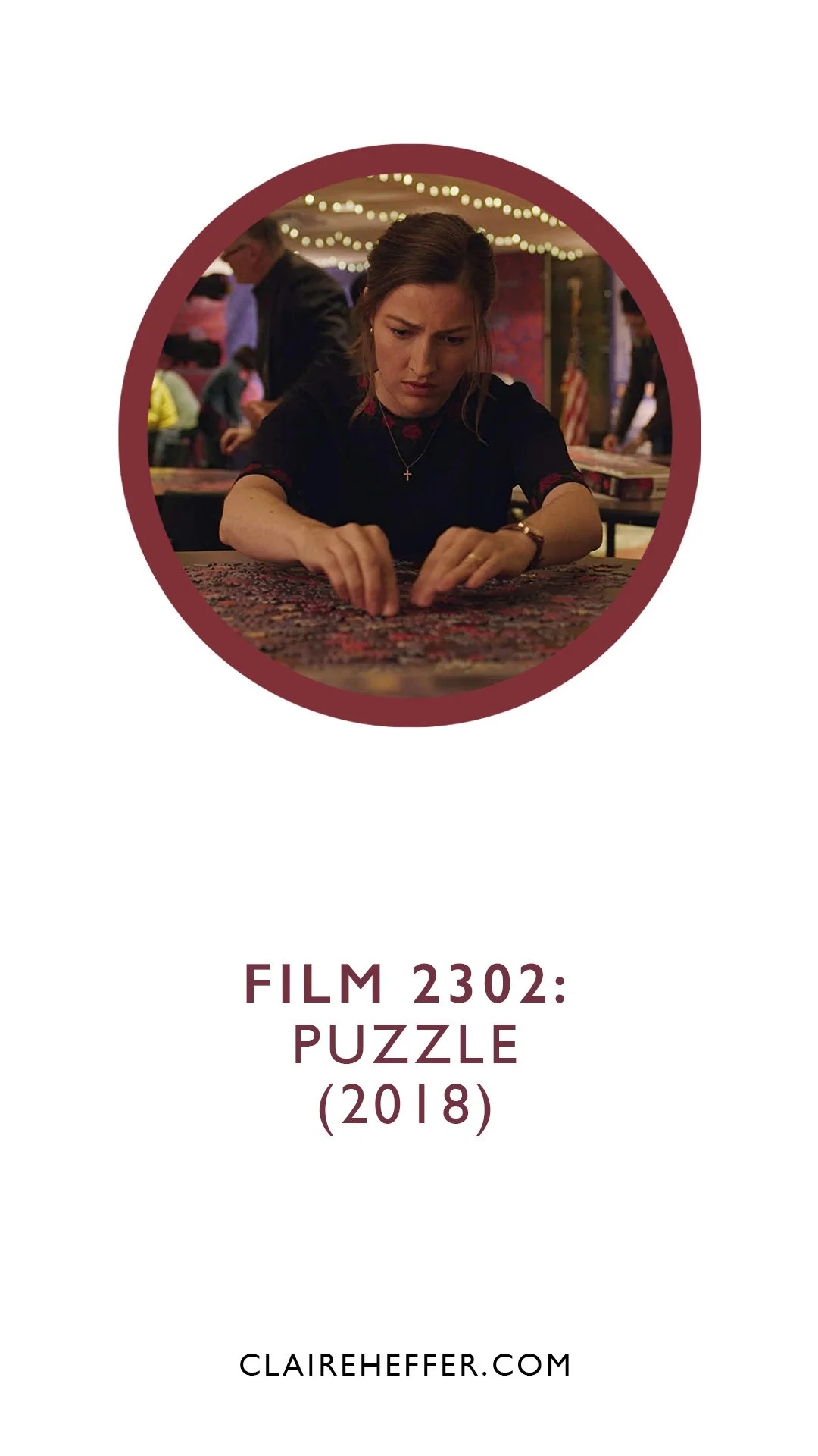 FILM 2302: PUZZLE&nbsp;(2018)