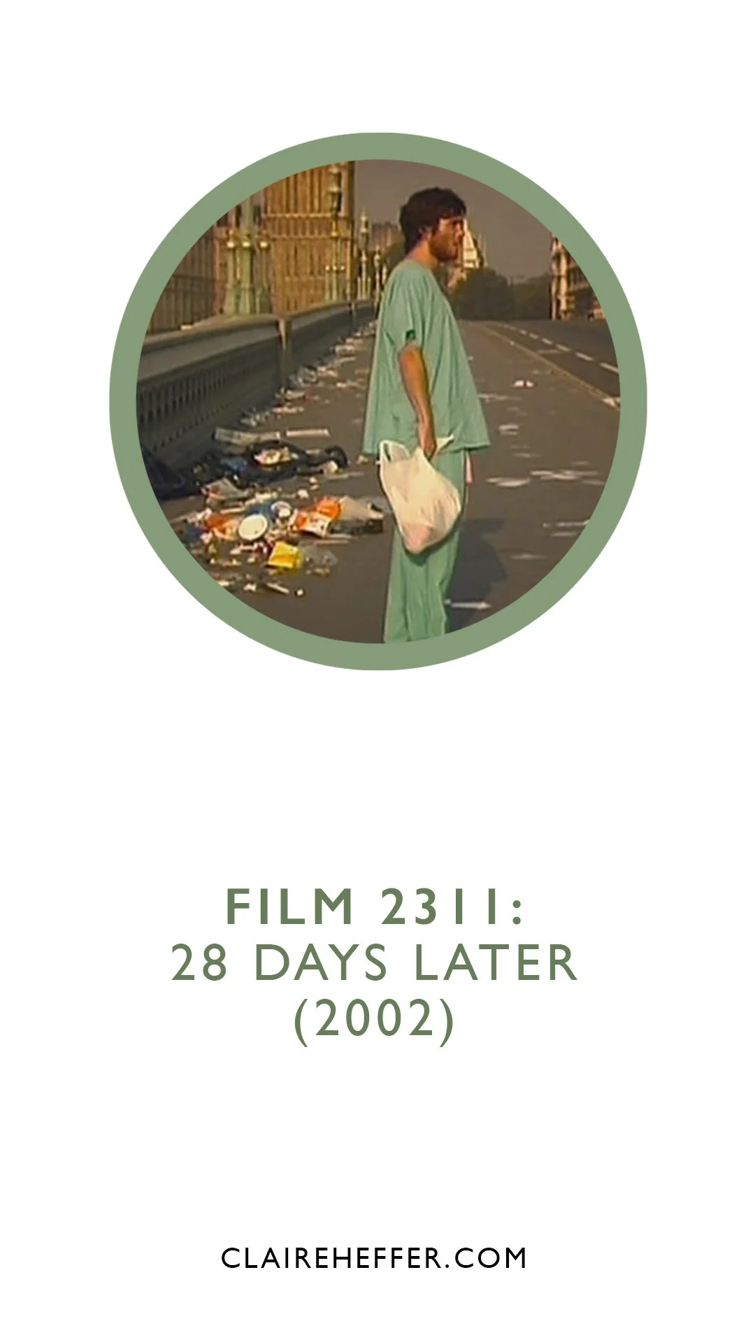 FILM 2311: 28 DAYS LATER&nbsp;(2002)