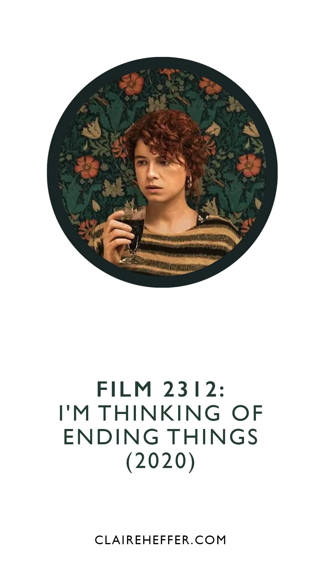 FILM 2312: I'M THINKING OF ENDING THINGS&nbsp;(2020)