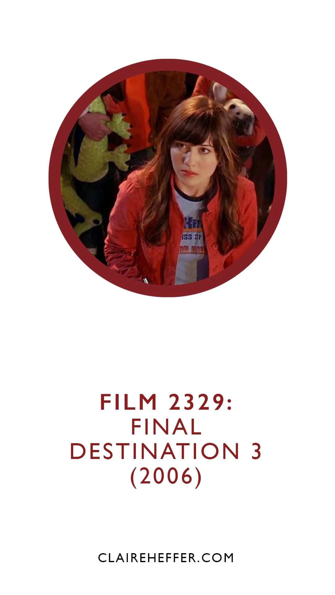 FILM 2329: FINAL DESTINATION 3&nbsp;(2006)