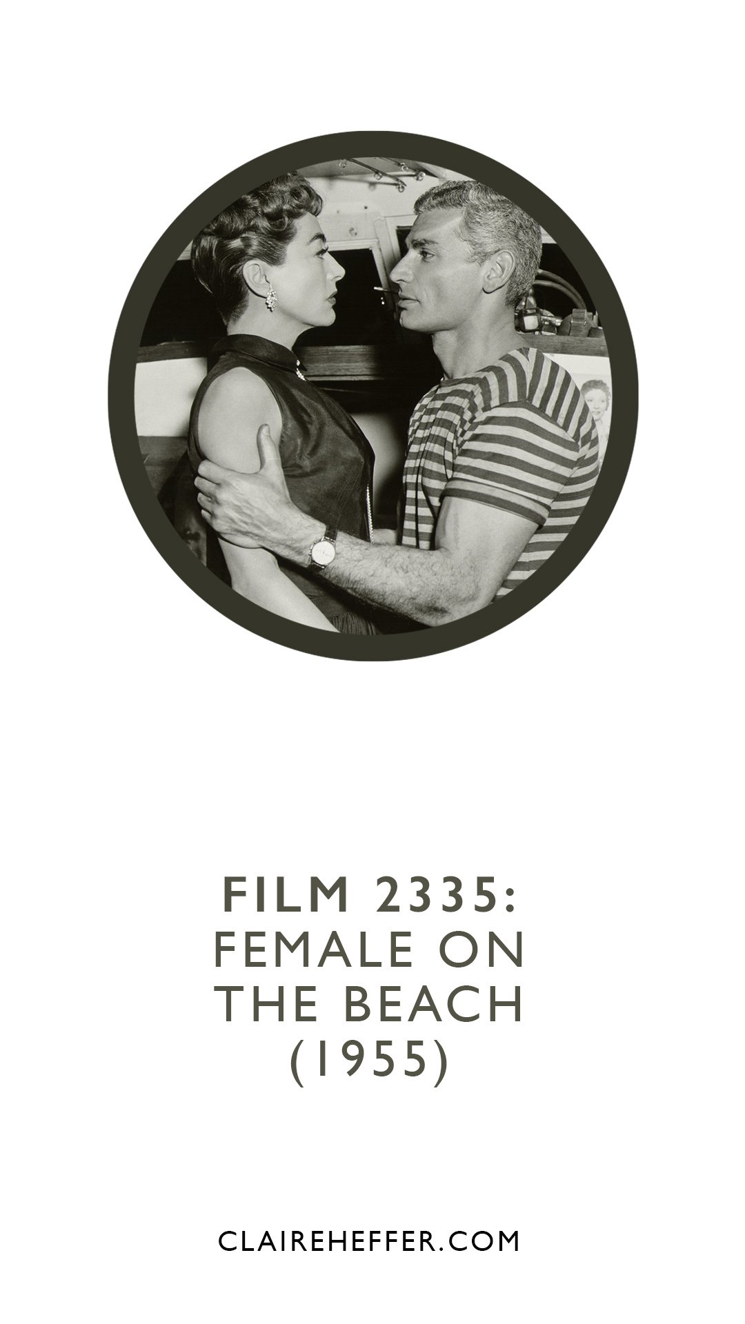 FILM 2335: FEMALE ON THE BEACH&nbsp;(1955)