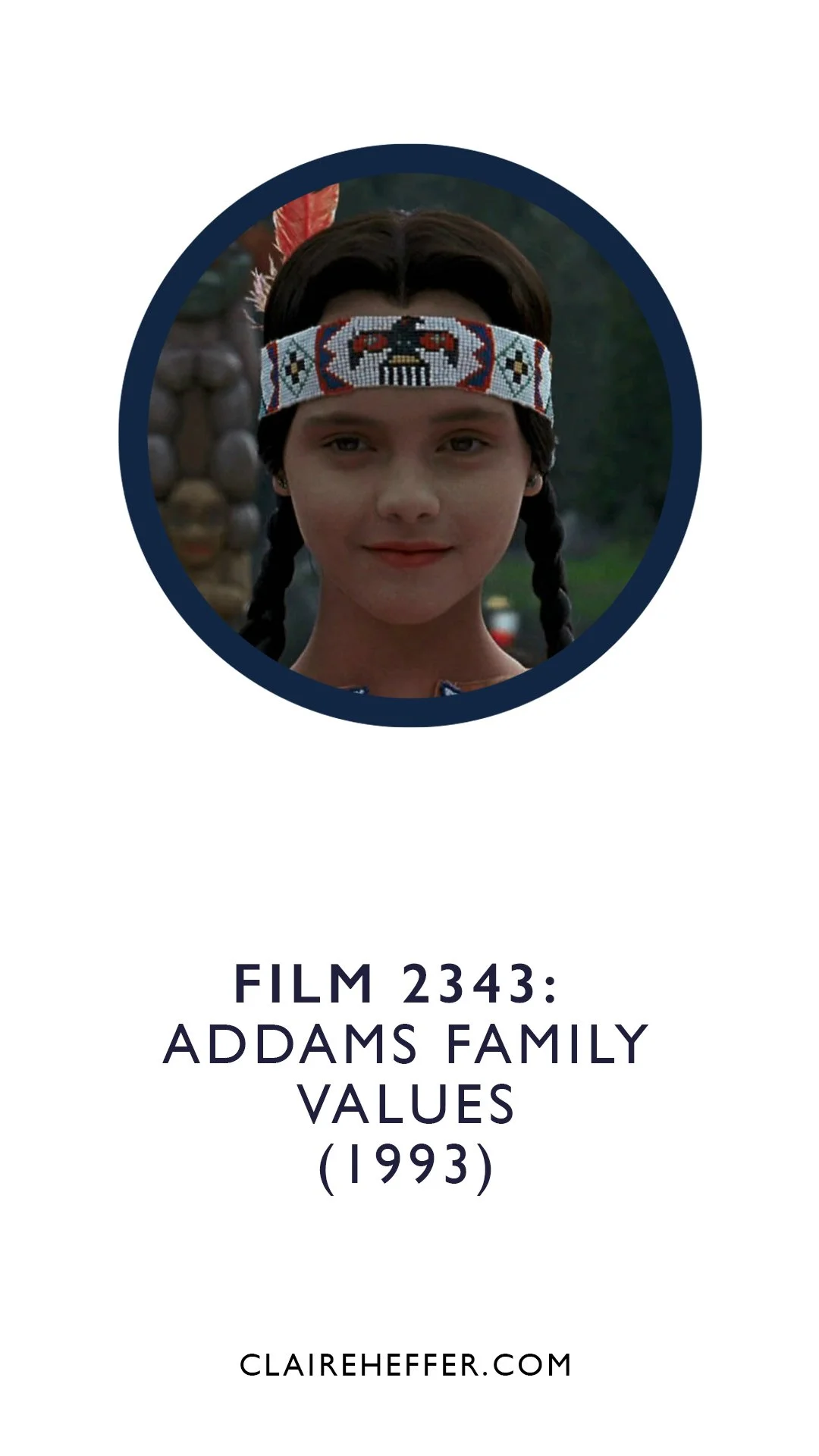 FILM 2343: ADDAMS FAMILY VALUES&nbsp;(1993)