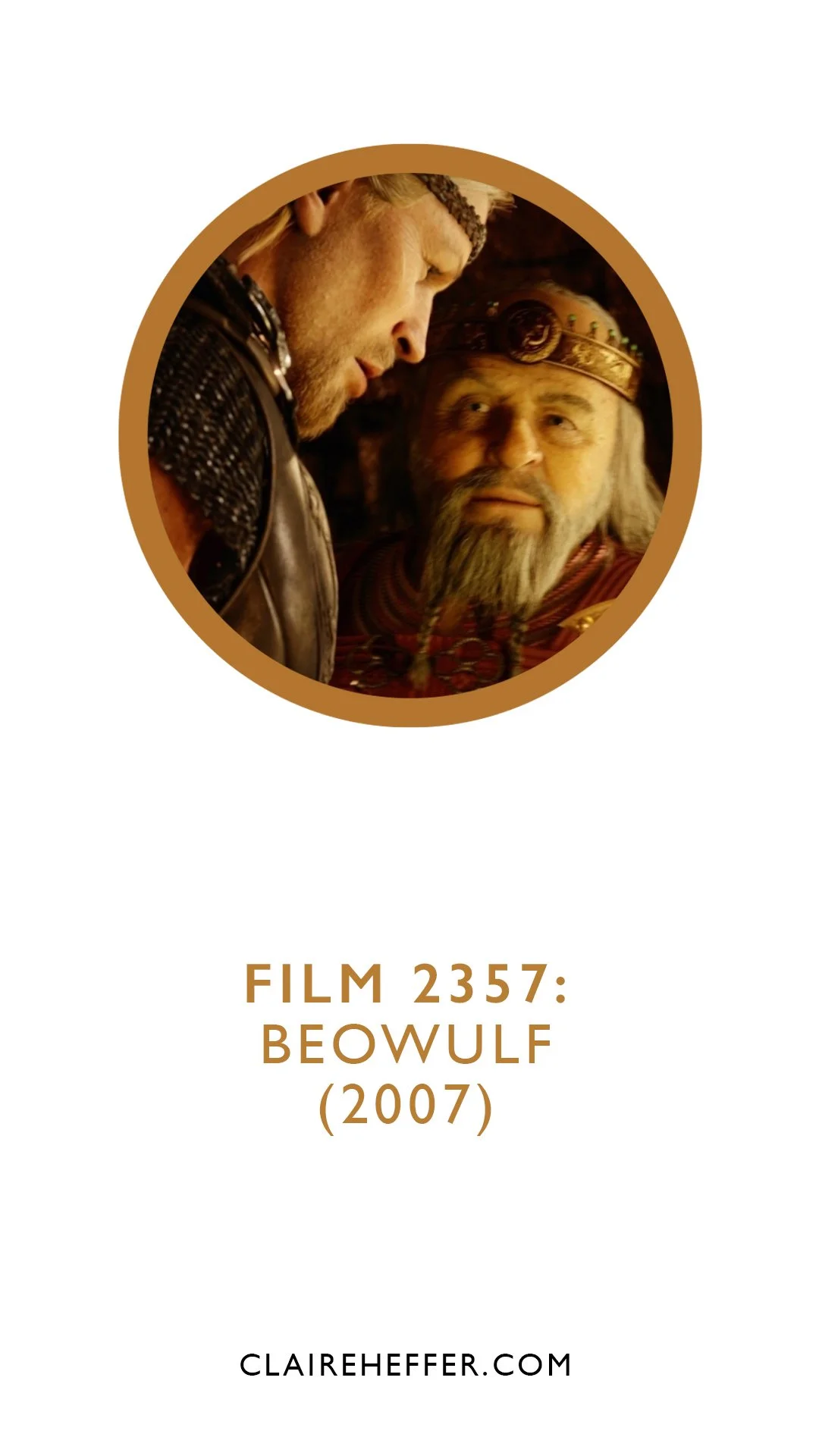 FILM 2357: BEOWULF&nbsp;(2007) 