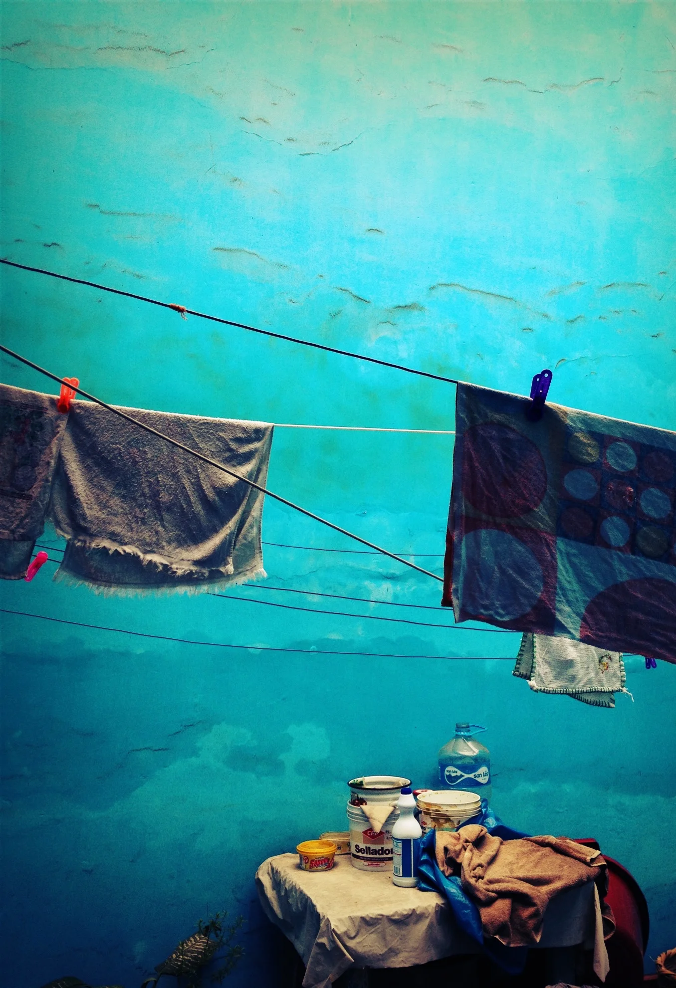 “Hanging Out to Dry” by Claire Ibarra