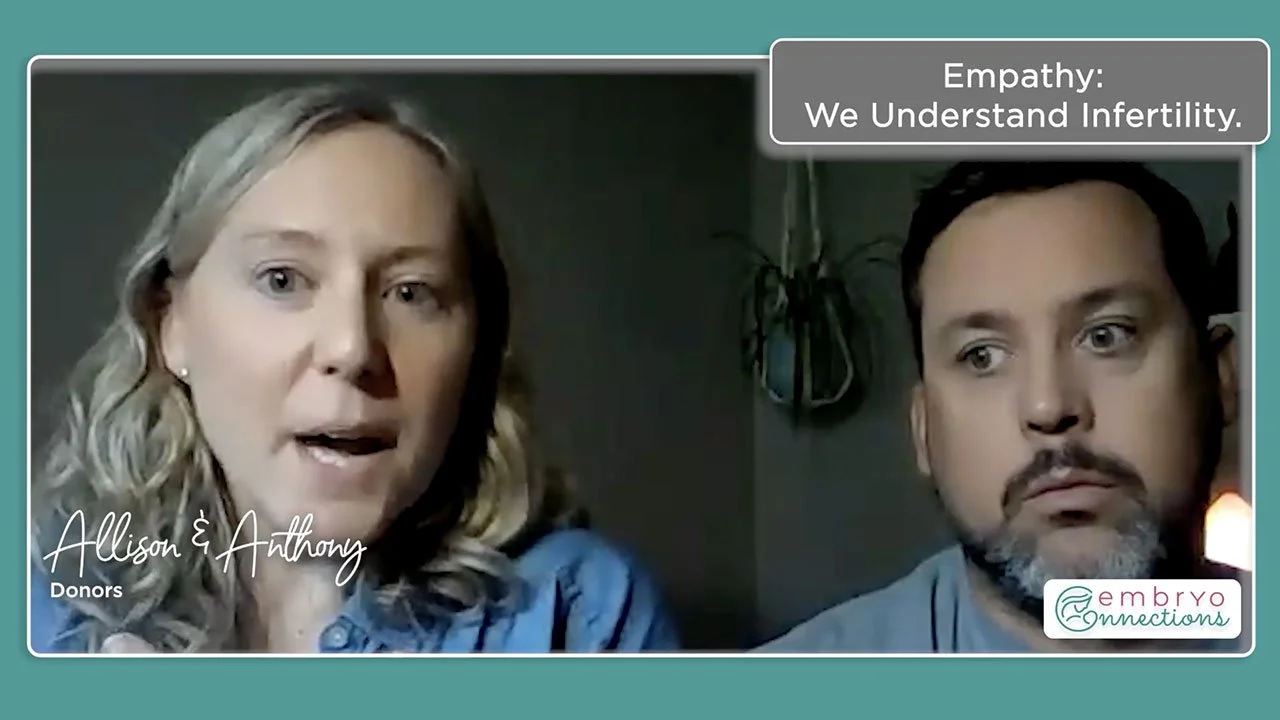 The Big Why: Embryo Donors Talk About Donating Their Embryos