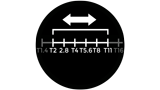 What is the range of the Cinefade?