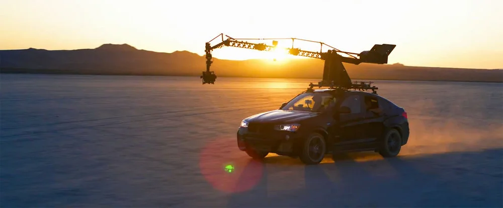 Cinefade Motorised Polariser on Russiam Arm