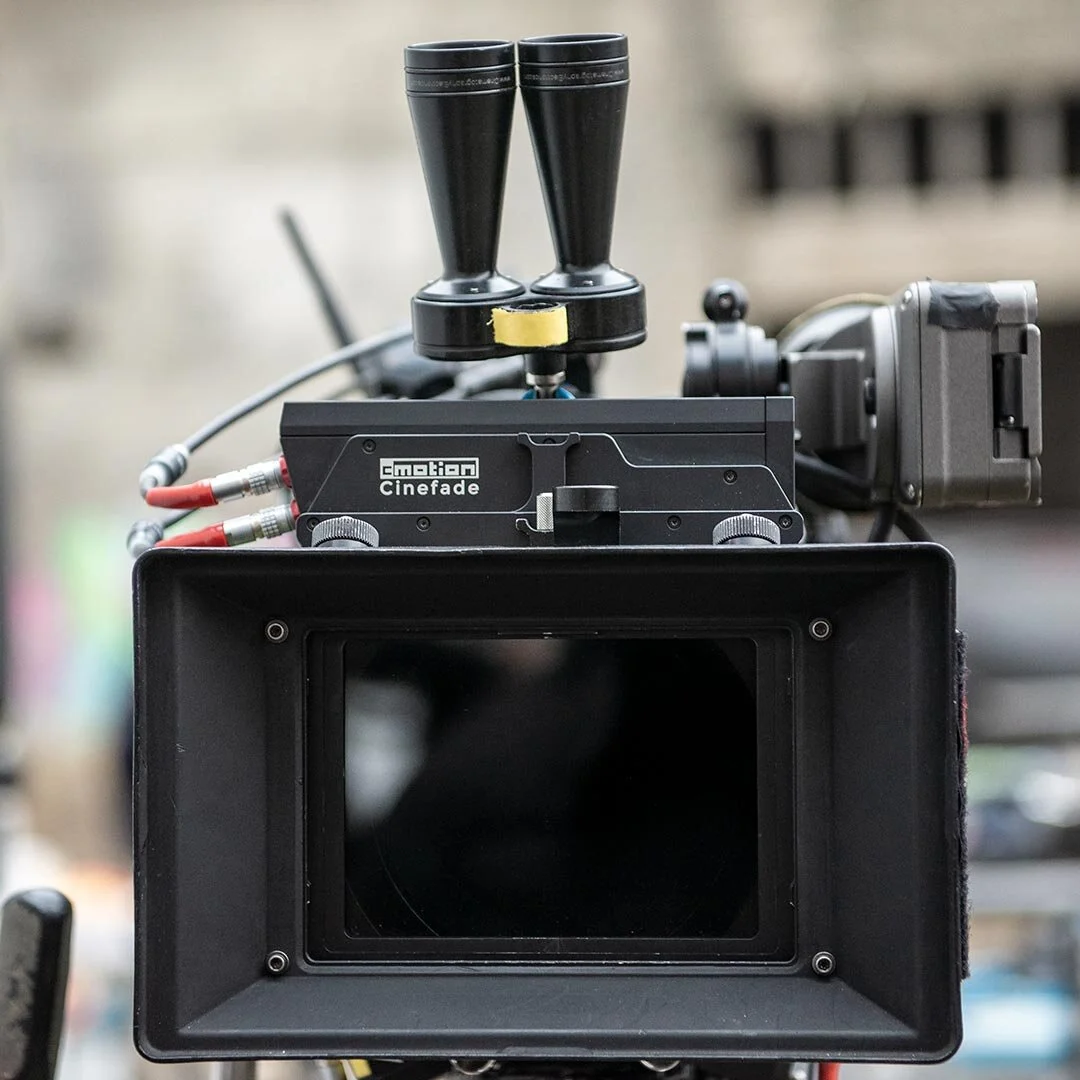 Which matte boxes are compatible with the cmotion Cinefade VariND?