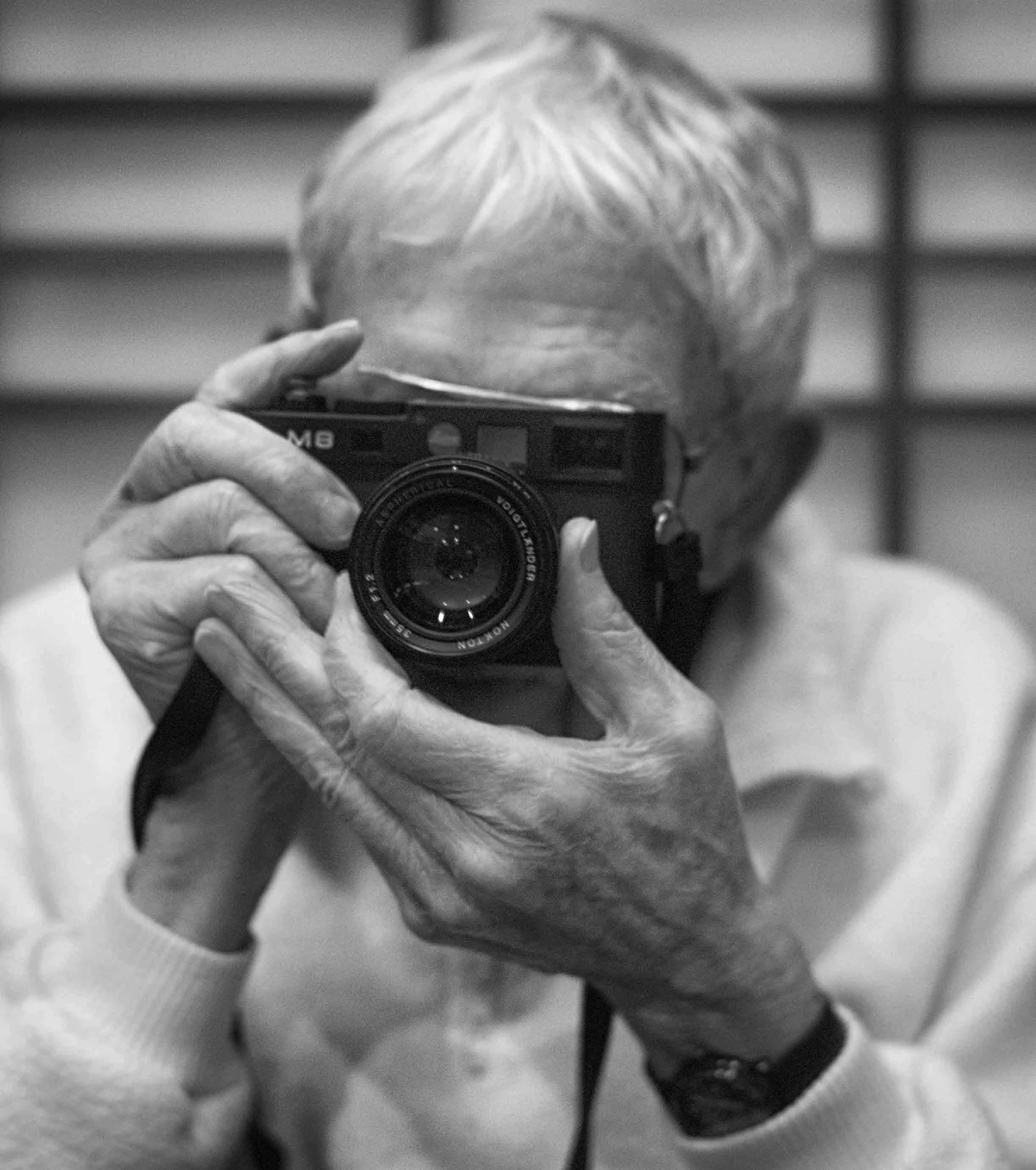 My friend and mentor, Ted Grant, takes a break from eating sushi.
