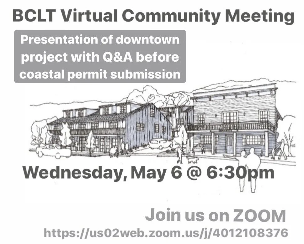 Virtual Community Meeting — Bolinas Community Land Trust