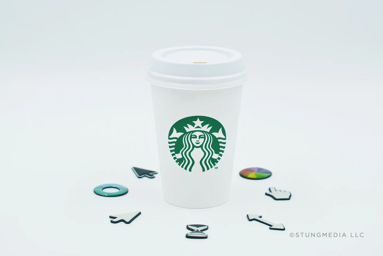 Designer Coffee • Nikon D7100 • LED light box