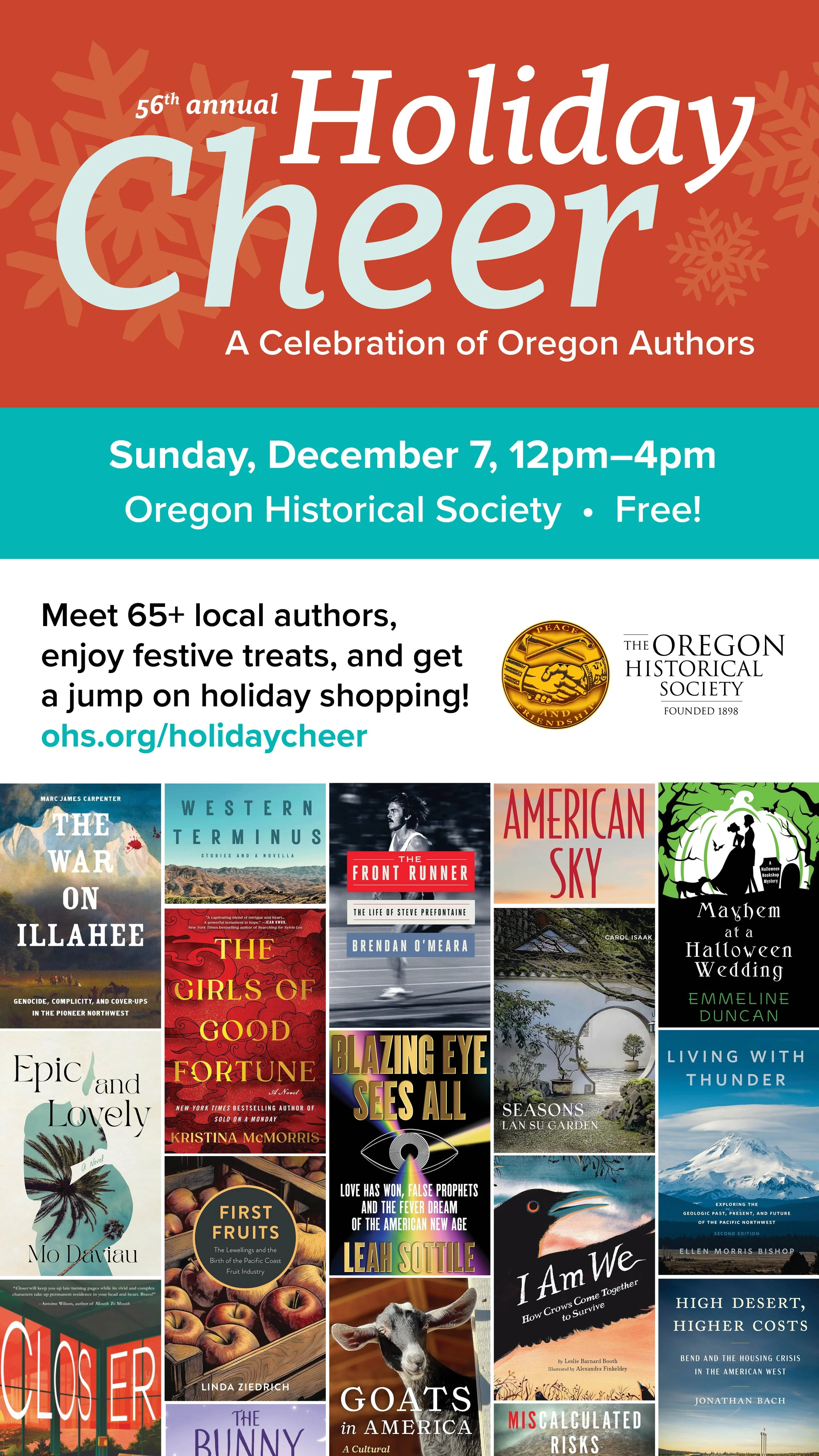 Holiday Cheer: Celebration of Oregon Authors