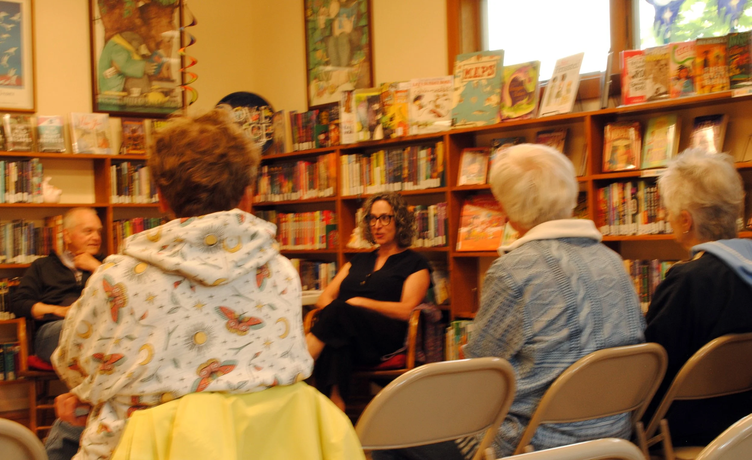In praise of libraries this morning after a lovely weekend in Cannon Beach for the NW Author Series at the all-volunteer Cannon Beach Library. Duane, one of the volunteers, compared my writing to Spike Lee movies, Shakespeare's tragedies, and Anne Ty
