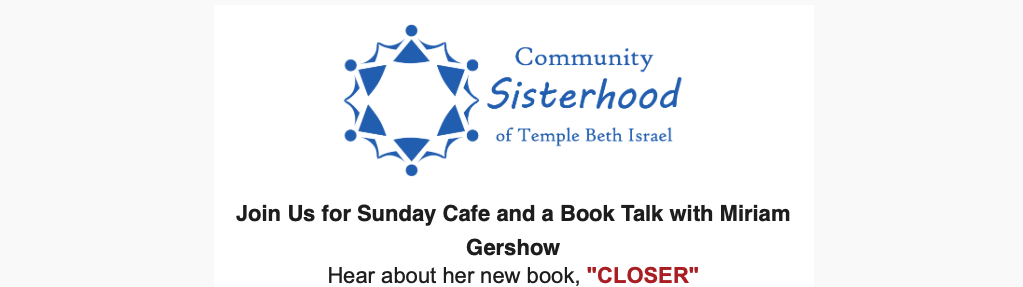 TBI Sisterhood Cafe &amp; Reading