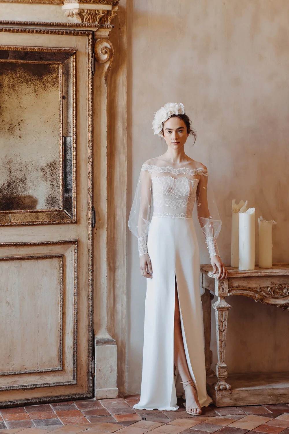 maid marian style wedding dresses