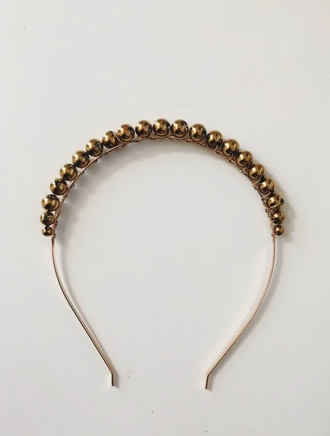 Zola Brass Headband