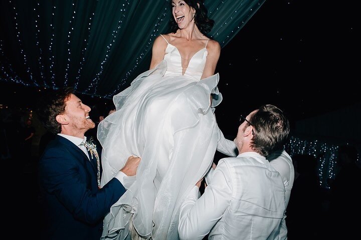 TASHA AND ALED // our brides have more fun 🤩 #fact Tasha in Alma @scoutbridal 
Photography @magpie.eye.weddings