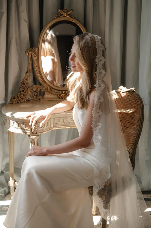 Real Bride Beth Wear Sarah Seven  Heart Aflutter Bridal Studio