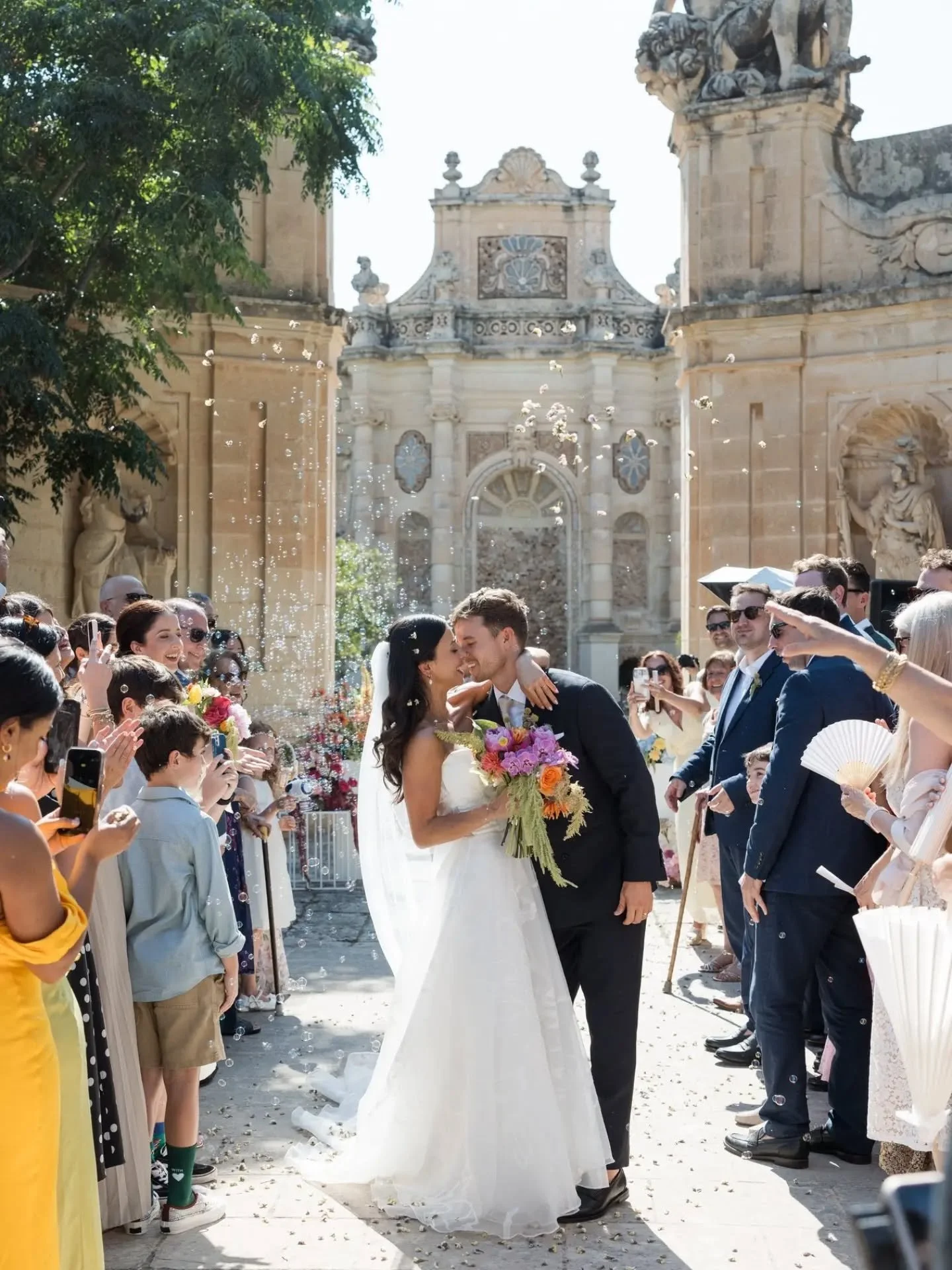 LISA // #hearaflutterbride Lisa knew she wanted something whimsical and modern for her wedding gown. The stylist's brief: a gown with clean lines, romantic details, light as air and effortless.⁠

"As an incredibly indecisive bride, I was so worr