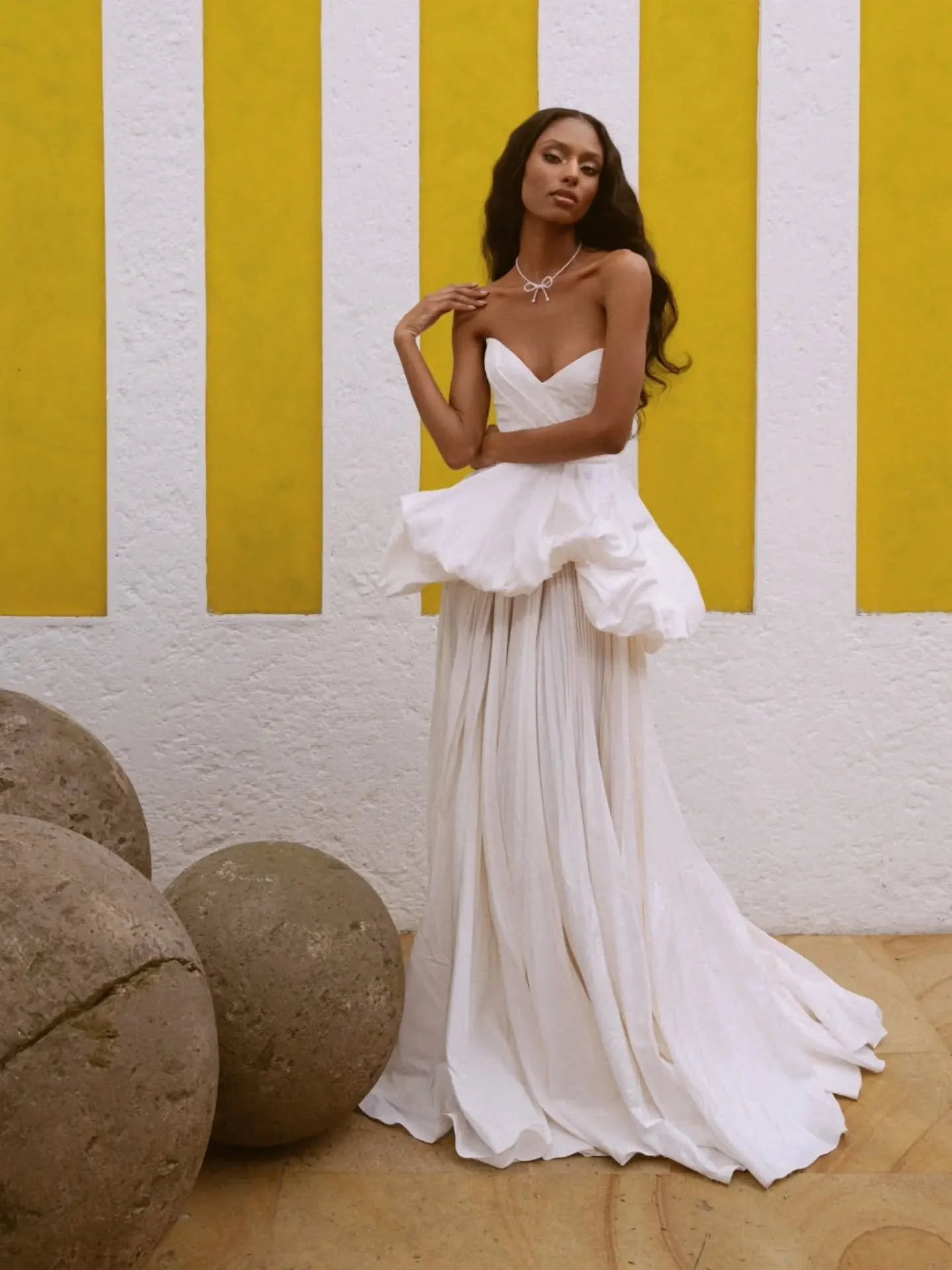BODICE NO 2 // When fashion girls ask us for something edgy, sculptural and endlessly cool...we bring out @septnewyork Bodice no. 2.

This peplum corset snatches giving equal bits retro glam and modern architectural silhouette. We love pairing with t