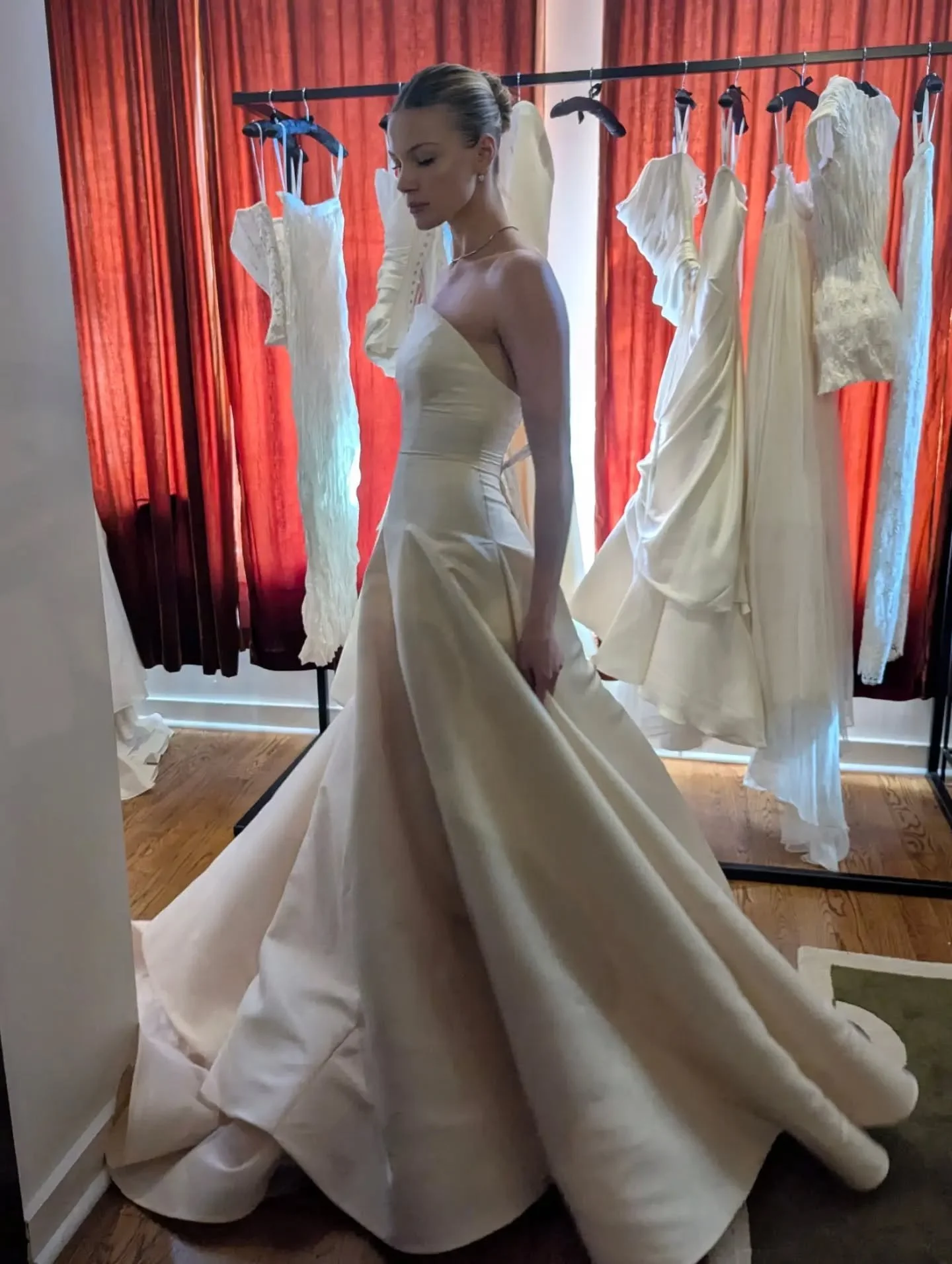 SNEAK PEEK // A new addition to our @septnewyork collection coming soon?!!

Watch out for Gown No. 28

Make sure to book a Sept Collection Appointment if you're a Sept Diva.