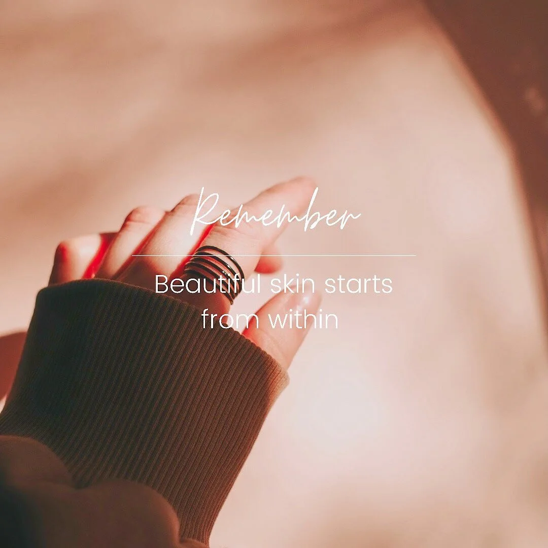 Remember that our skin is just an indicator of your internal issues. So to keep it glowing, let's start from the health.

Healthy Tips for the skin:

💧 Keep your body and skin always hydrated
🌱 Eat more plant-based food, especially skin loves green