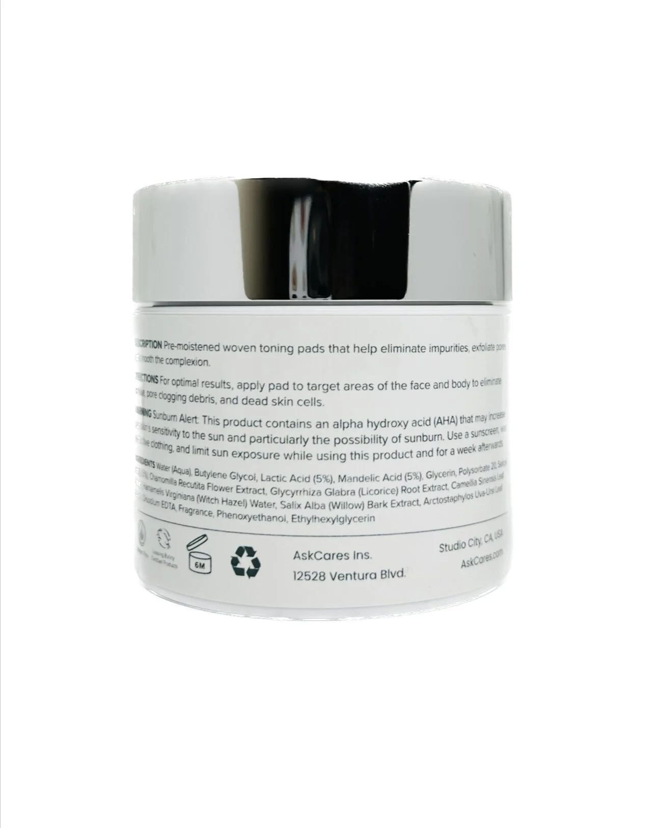 AskCares Exfoliating Pads