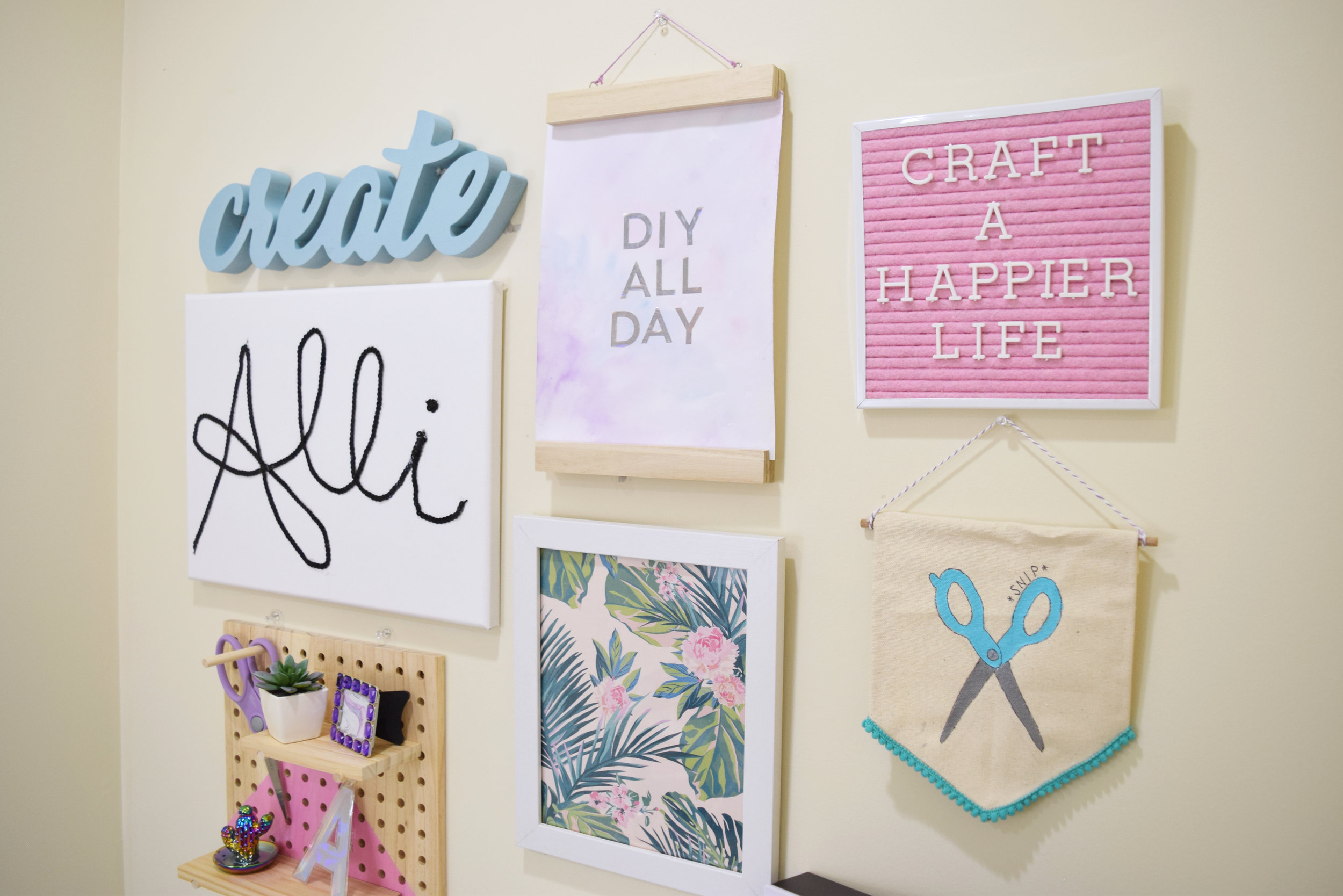 A Craft Room Mini Make-over With Photowall - Shabby Art Boutique