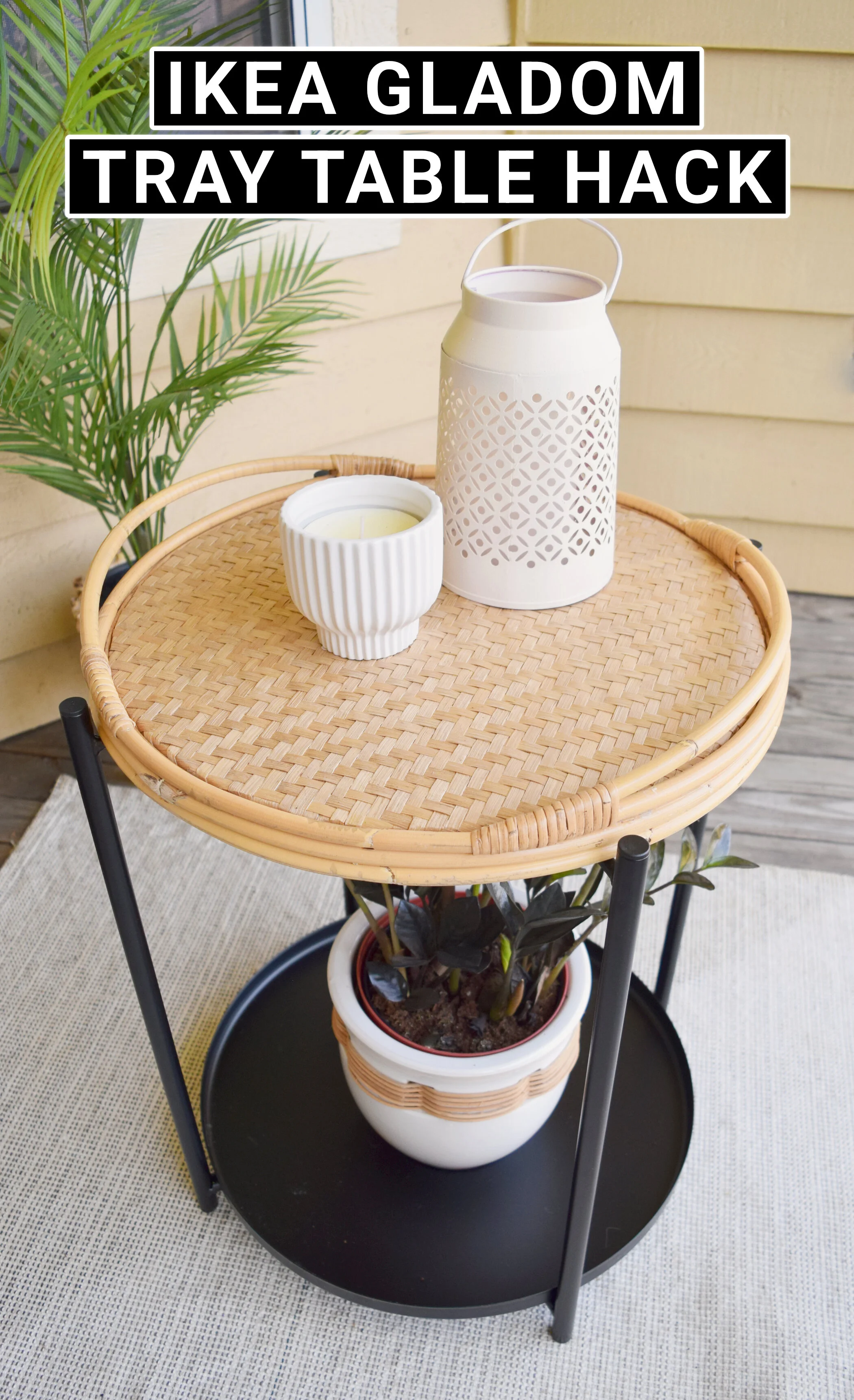 Ikea Side Table Hack