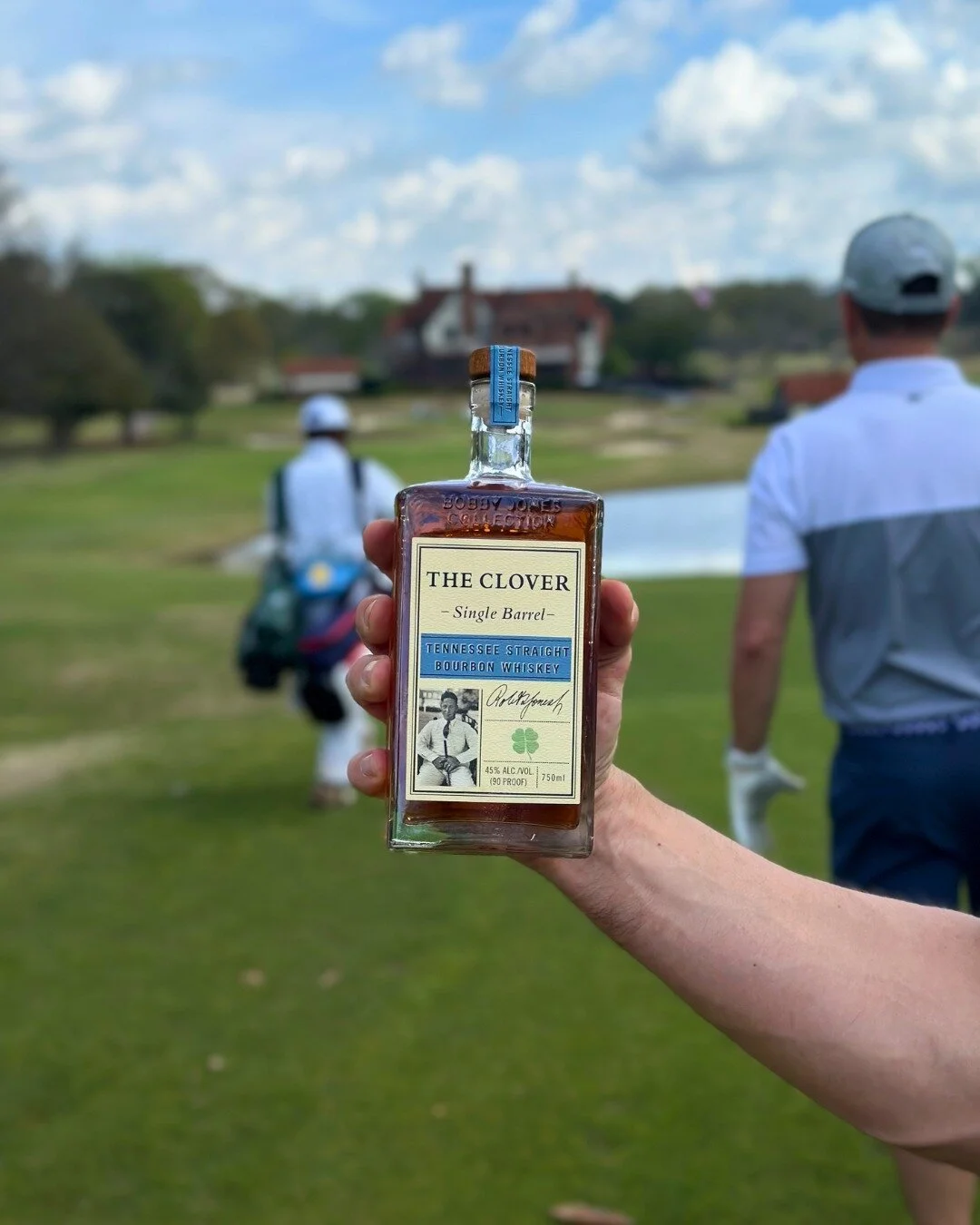 A toast to your weekend: May the sun shine on your tee time, may the breeze always be at your back, and may three fingers of The Clover be waiting for you at the 19th.