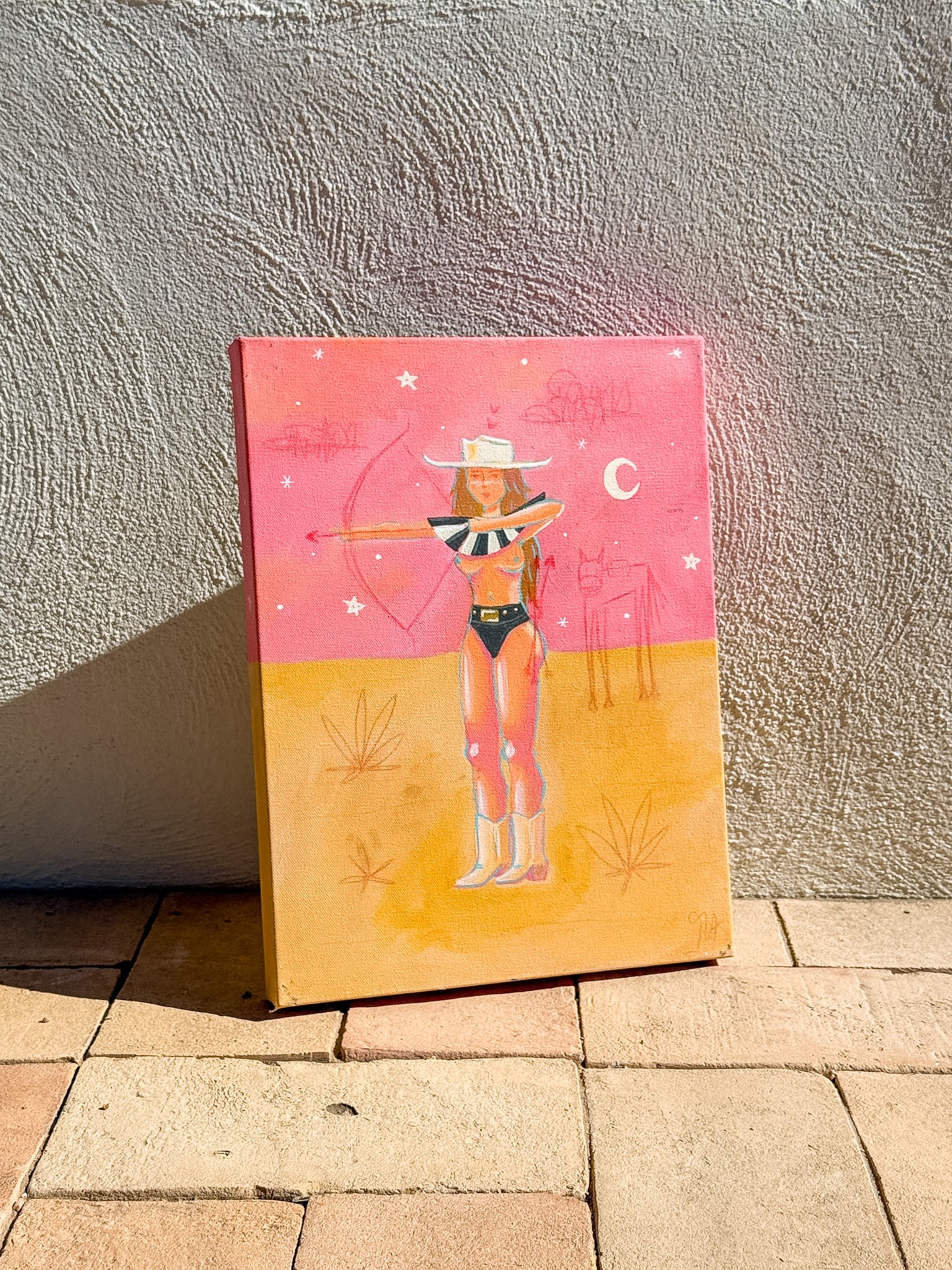 "Sharpshooter" Original Painting