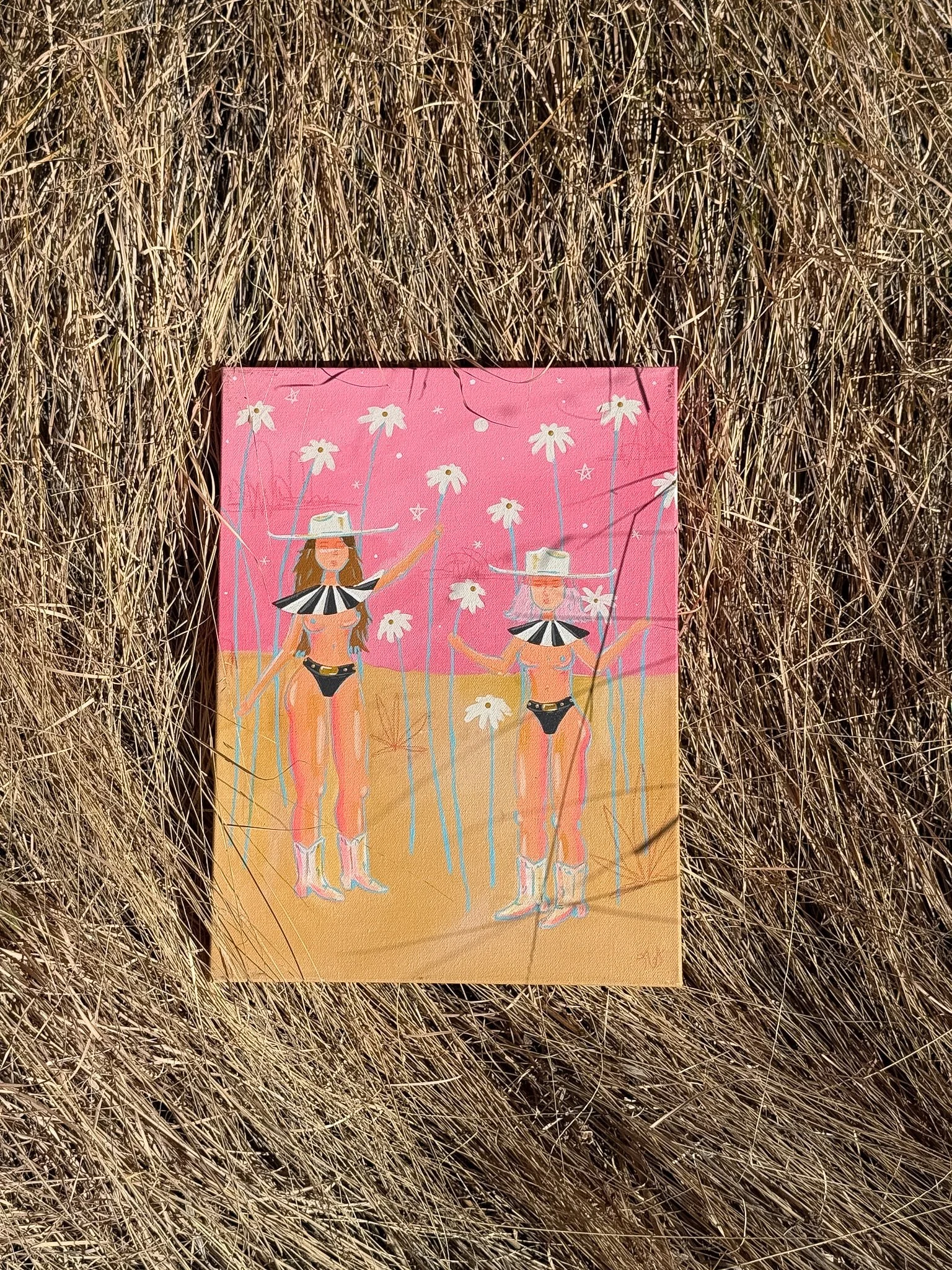 "Wildflower Hour" Original Painting