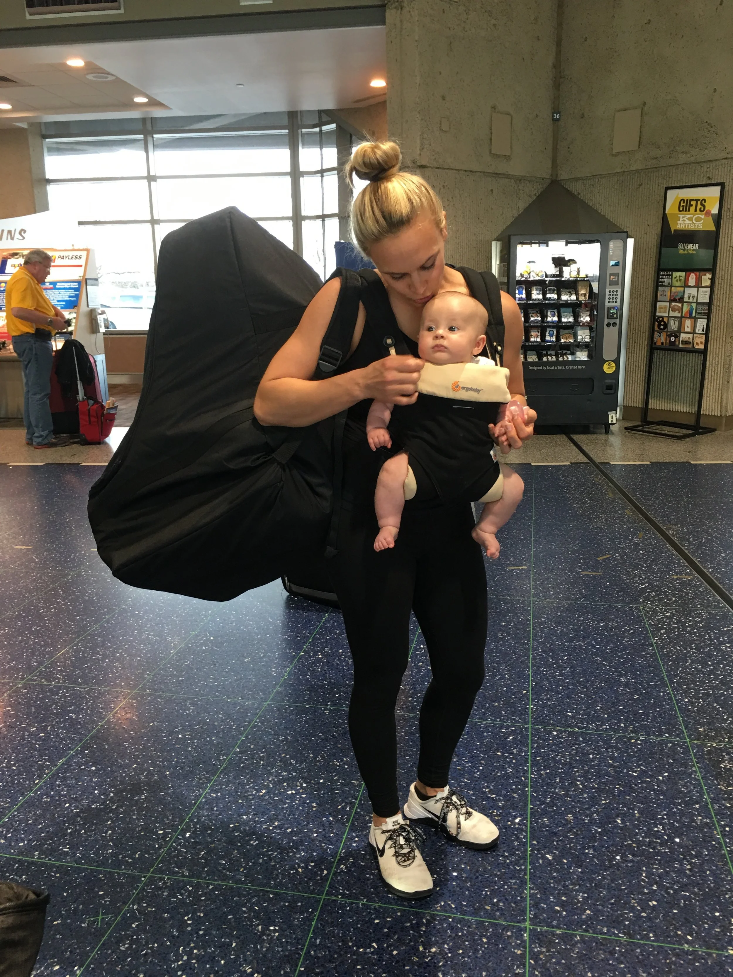 the amount of things one tiny human needs is cray!