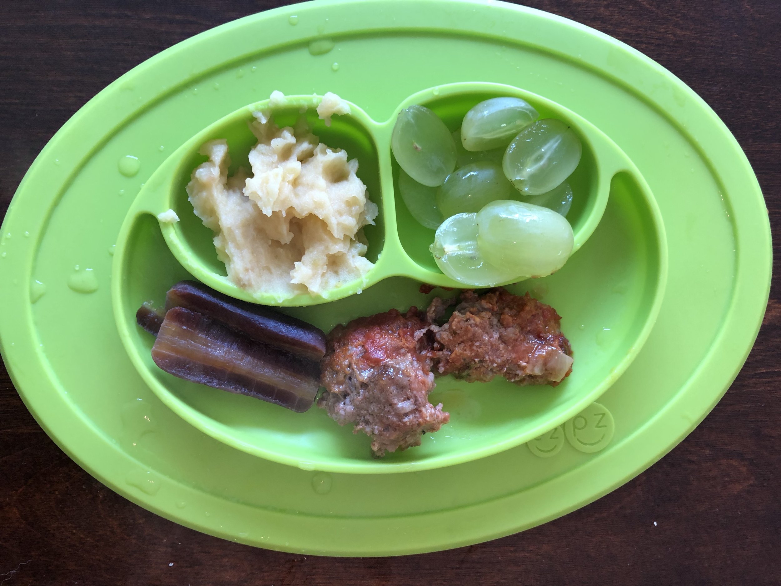 my instant pot meat loaf dinner with grapes