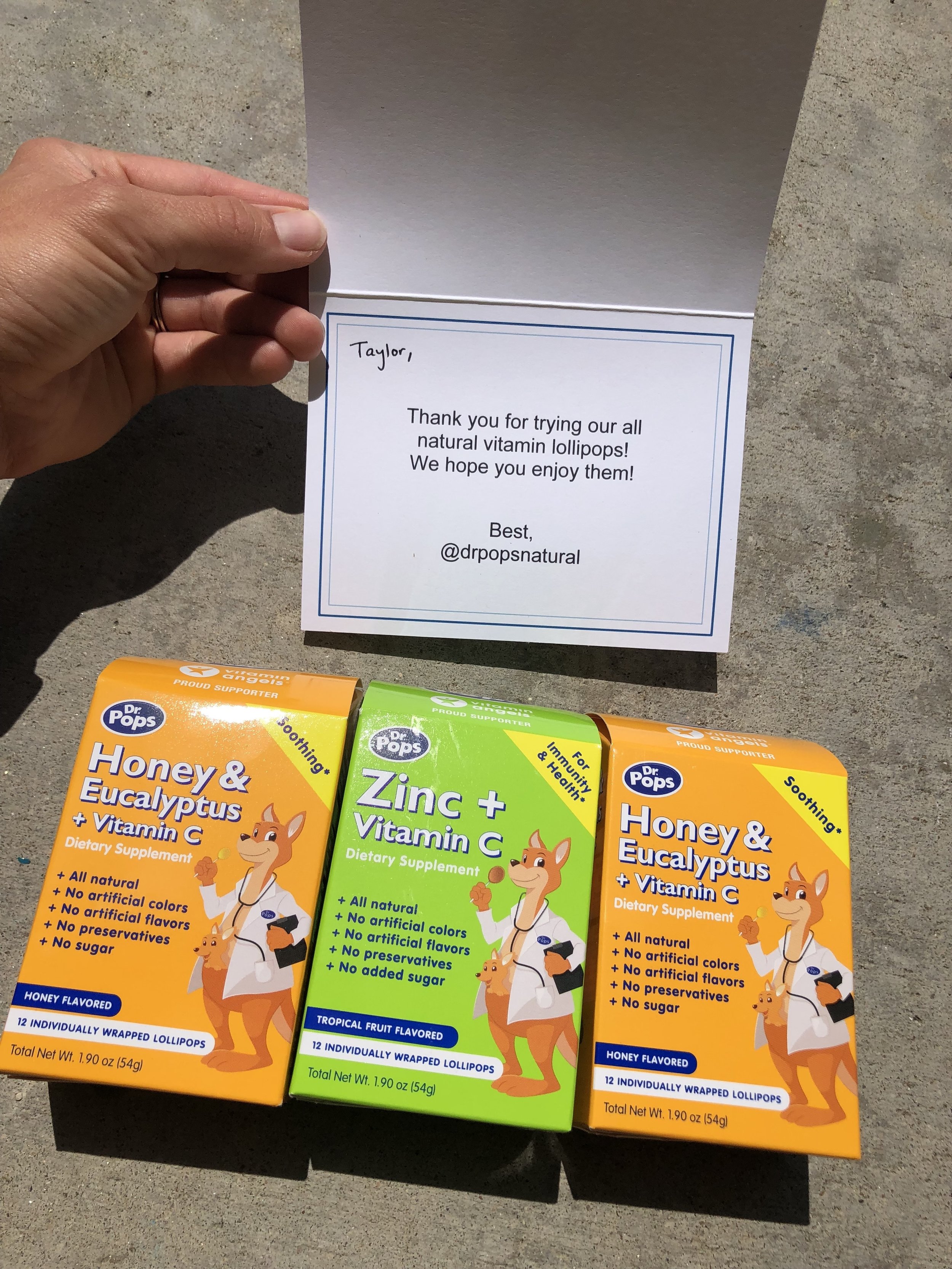 Dr. Pop's Vitamin Lollipops for Kids Review