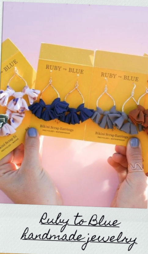 Ruby to Blue Handmade Jewelry