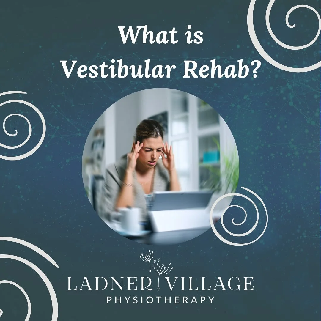 I run into people every day who have no idea what I do for a living. So let&rsquo;s break it down - what is vestibular rehabilitation?

Vestibular rehabilitation is for people experiencing:
 🌀 dizziness
 🌀 vertigo
 🌀 balance issues
 🌀 unsteadines
