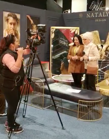 MIDAS: Entrevista para EVELYN LAPUENTE en su programa "Manos a la obra"