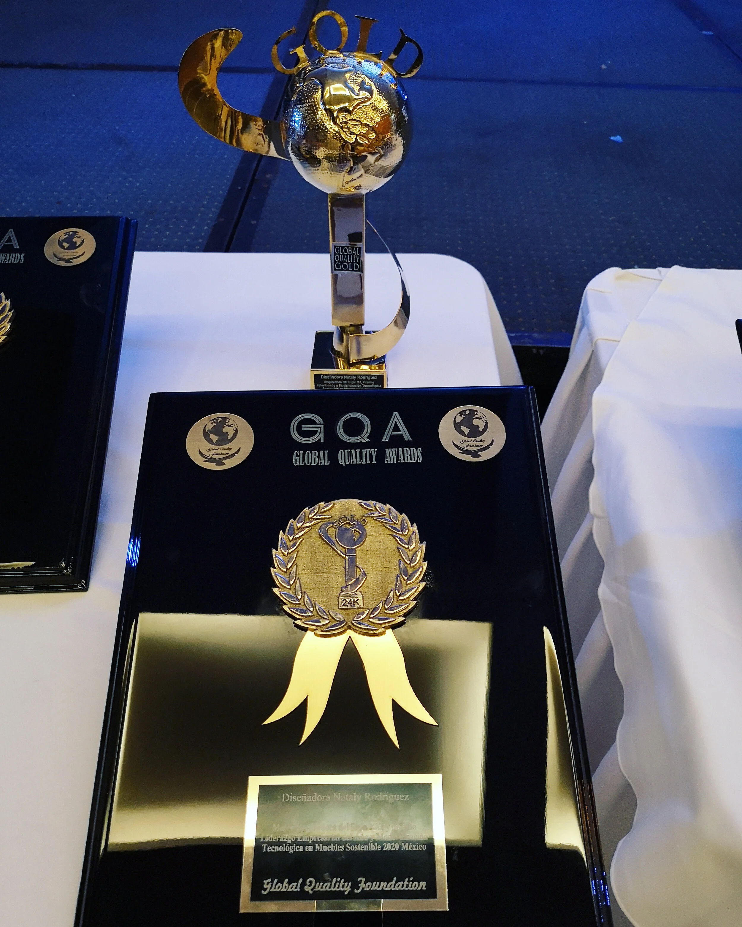 GLOBAL QUALITY AWARDS 2020 WINNER Nataly Rodriguez * Gold Elite