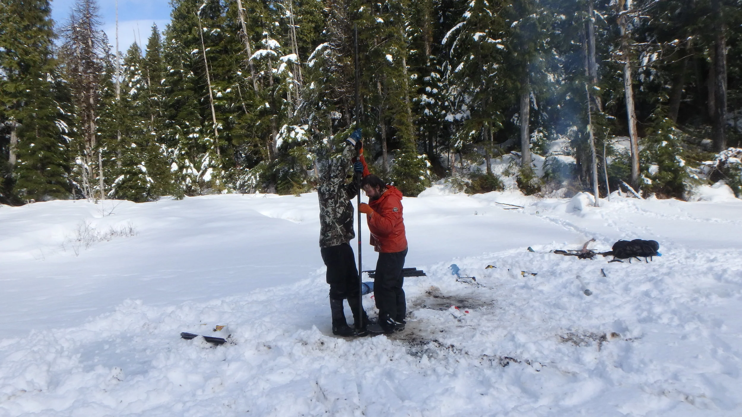 Winter Coring at Old Town