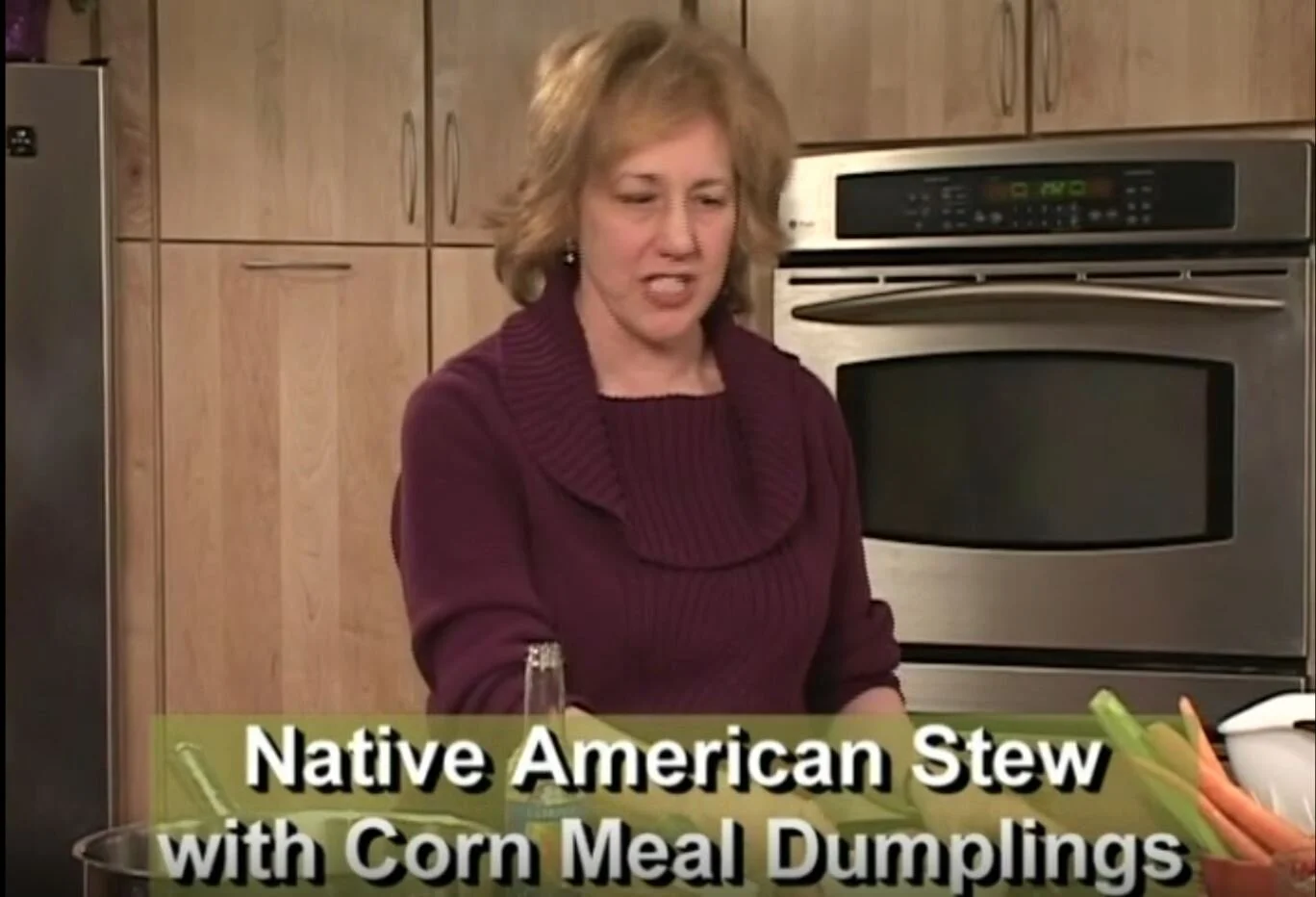 Go Veggie! with Kay "Native American Stew with Cornmeal Dumplings" featuring Howard Lyman