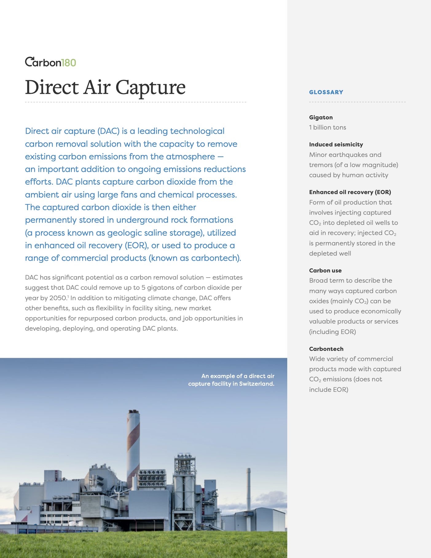 Direct Air Capture