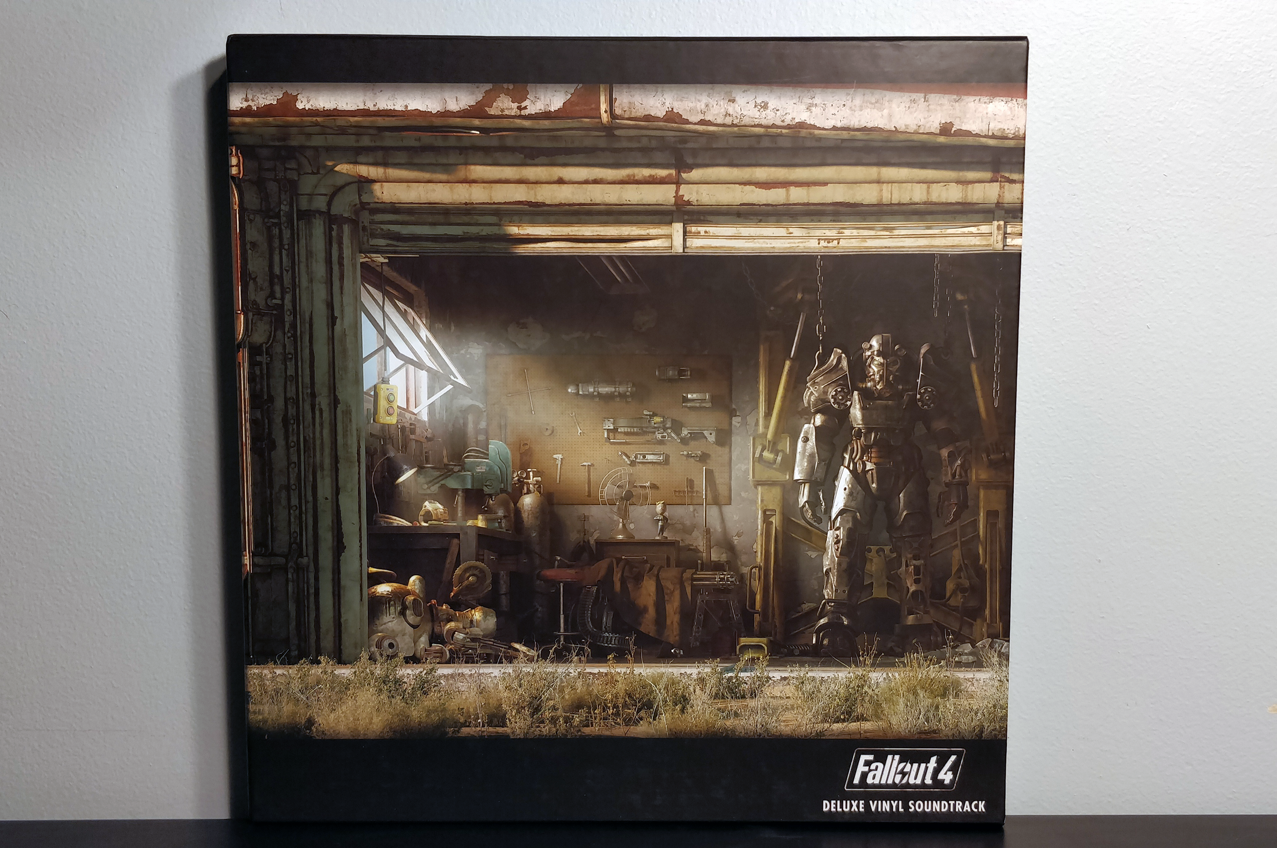 Fallout 4 by Inon Zur pressed on “Vault Suit” blue vinyl by Spacelab9