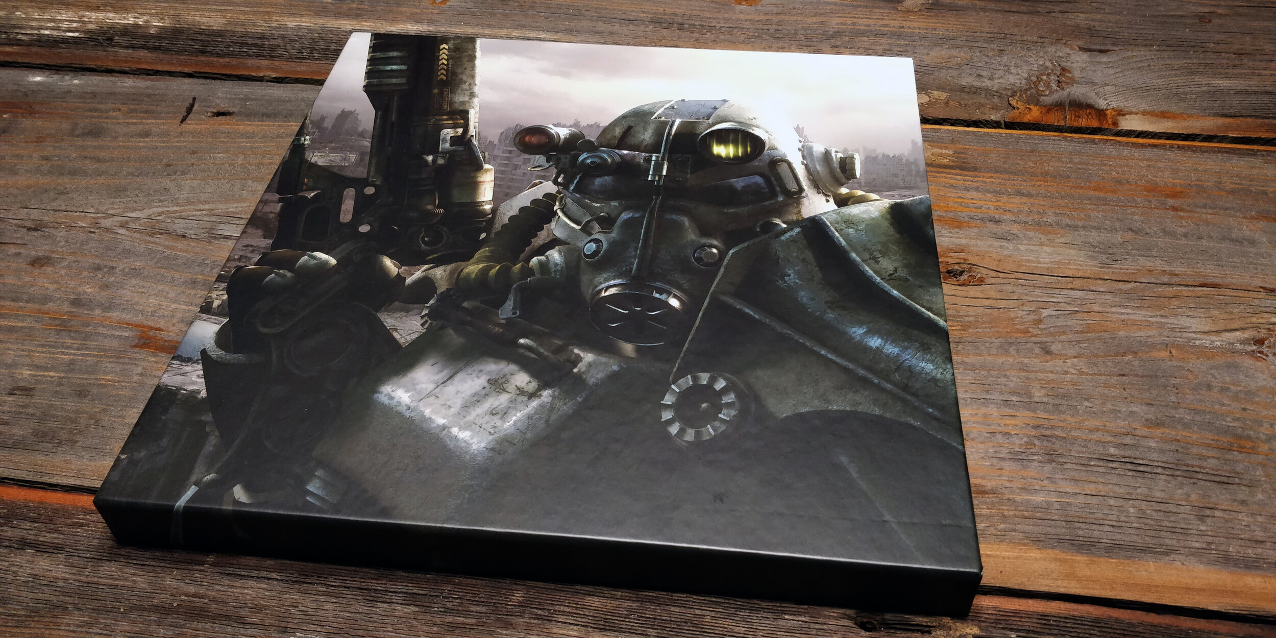 JUST ANNOUNCED] The Galaxy News Radio tracks vinyl from Fallout 3 will be  available for purchase as a standalone record on regular black vinyl,  without the entire box set. Just announced via